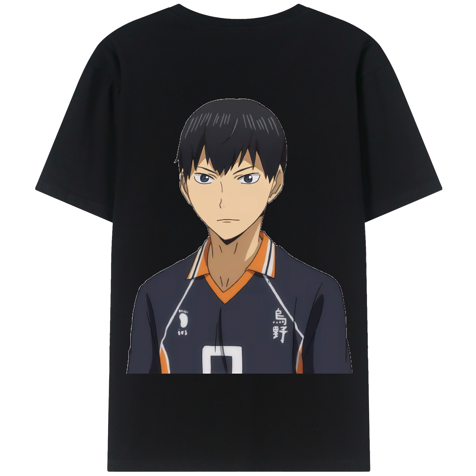 （画像用） ハイキュー!! Haikyu!! 綿100％半袖Tシャツ（背面プリント）