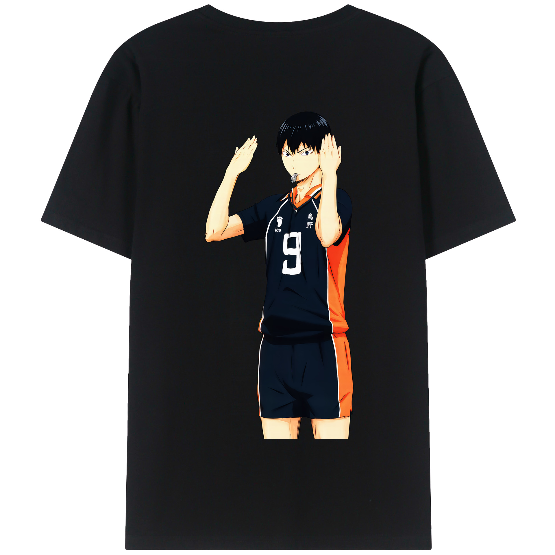 （画像用） ハイキュー!! Haikyu!! 綿100％半袖Tシャツ（背面プリント）