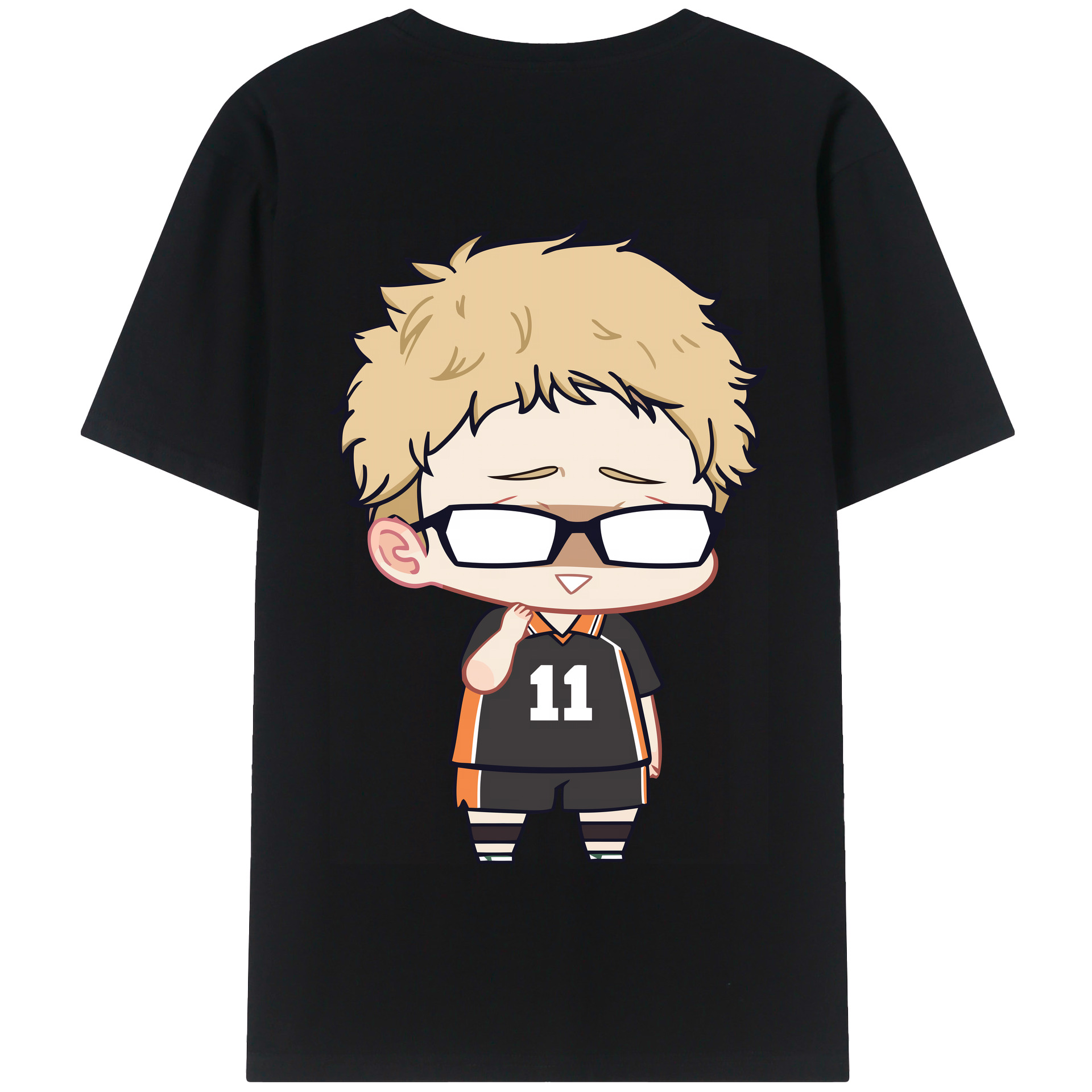 （画像用） ハイキュー!! Haikyu!! 綿100％半袖Tシャツ（背面プリント）