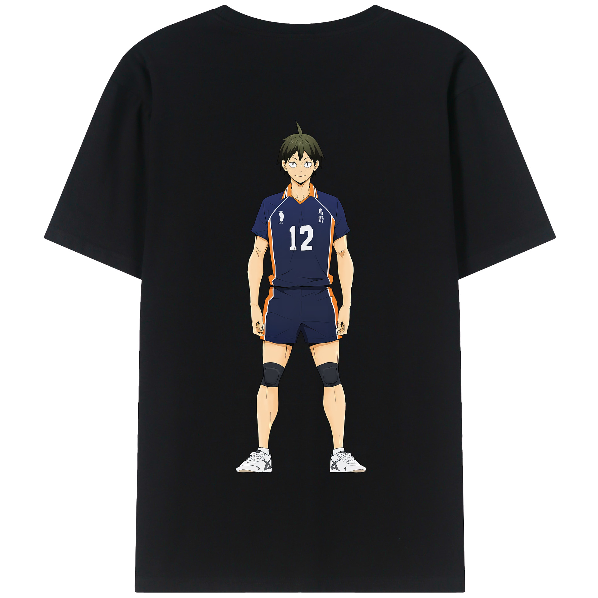（画像用） ハイキュー!! Haikyu!! 綿100％半袖Tシャツ（背面プリント）