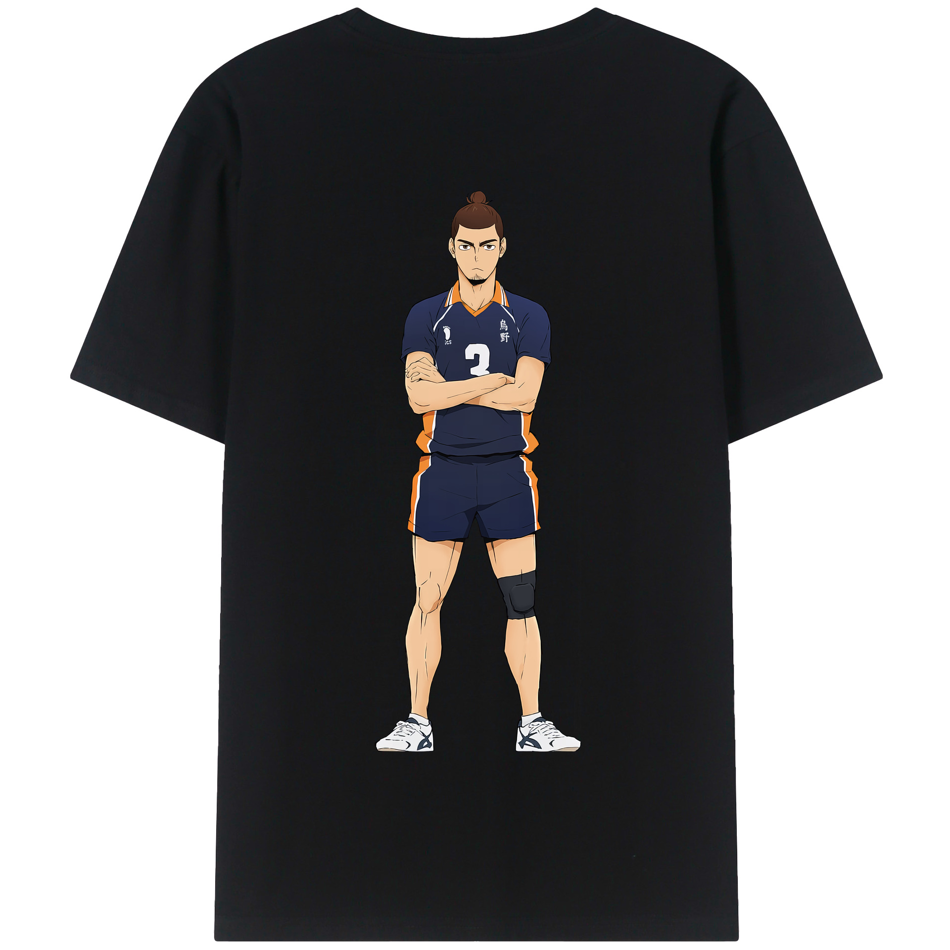 （画像用） ハイキュー!! Haikyu!! 綿100％半袖Tシャツ（背面プリント）