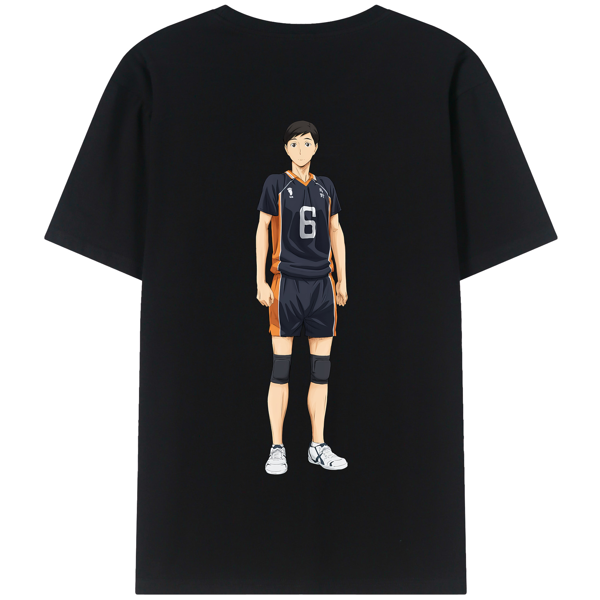 （画像用） ハイキュー!! Haikyu!! 綿100％半袖Tシャツ（背面プリント）