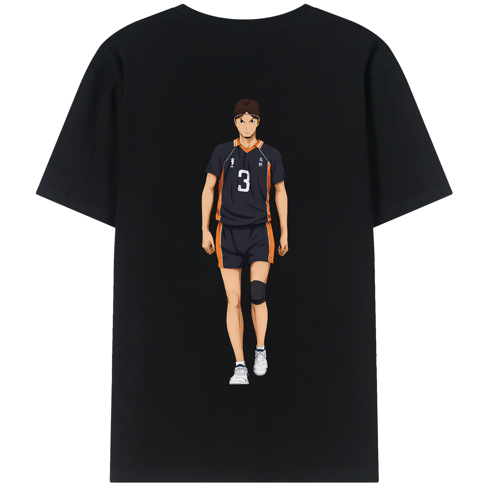 （画像用） ハイキュー!! Haikyu!! 綿100％半袖Tシャツ（背面プリント）