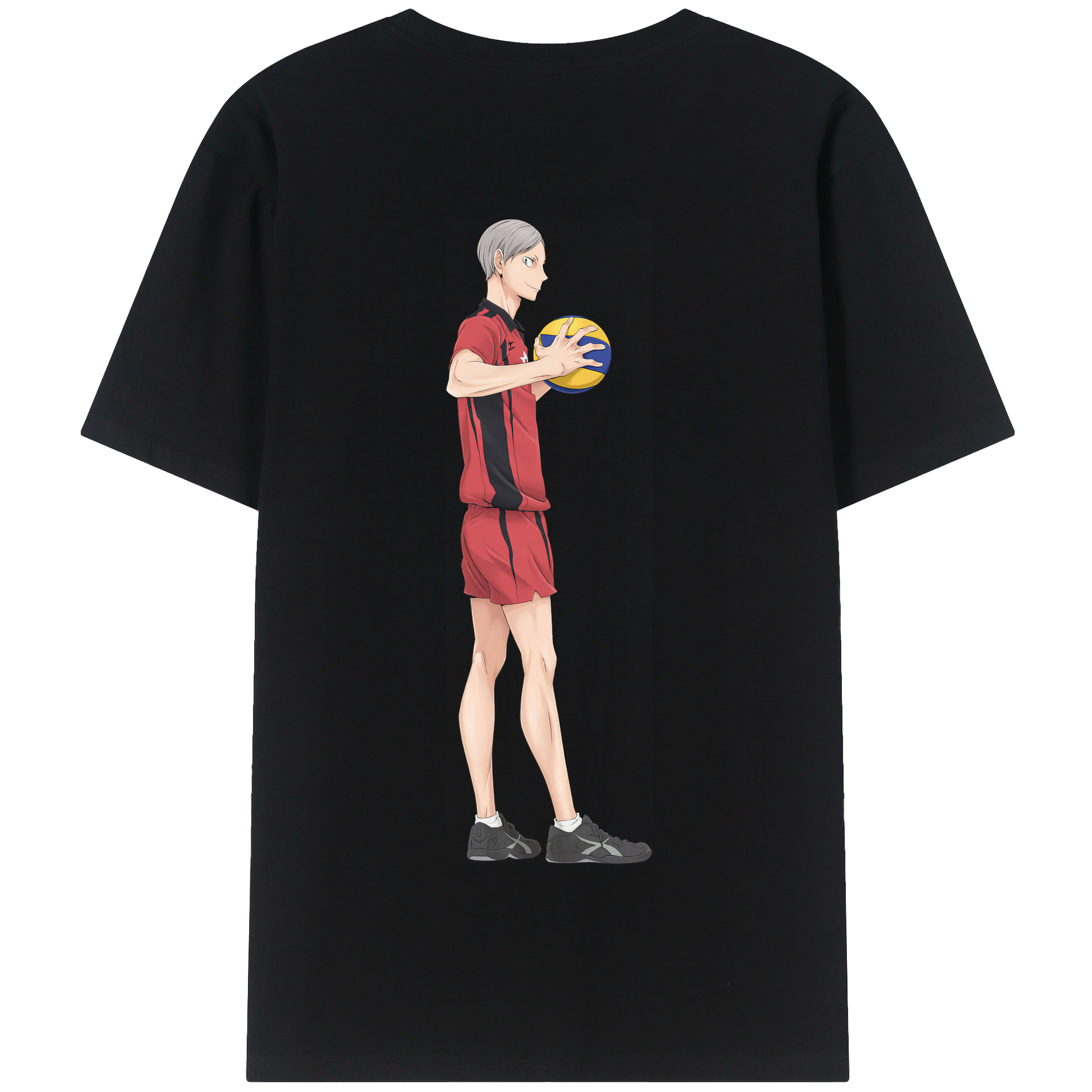 （画像用） ハイキュー!! Haikyu!! 綿100％半袖Tシャツ（背面プリント）