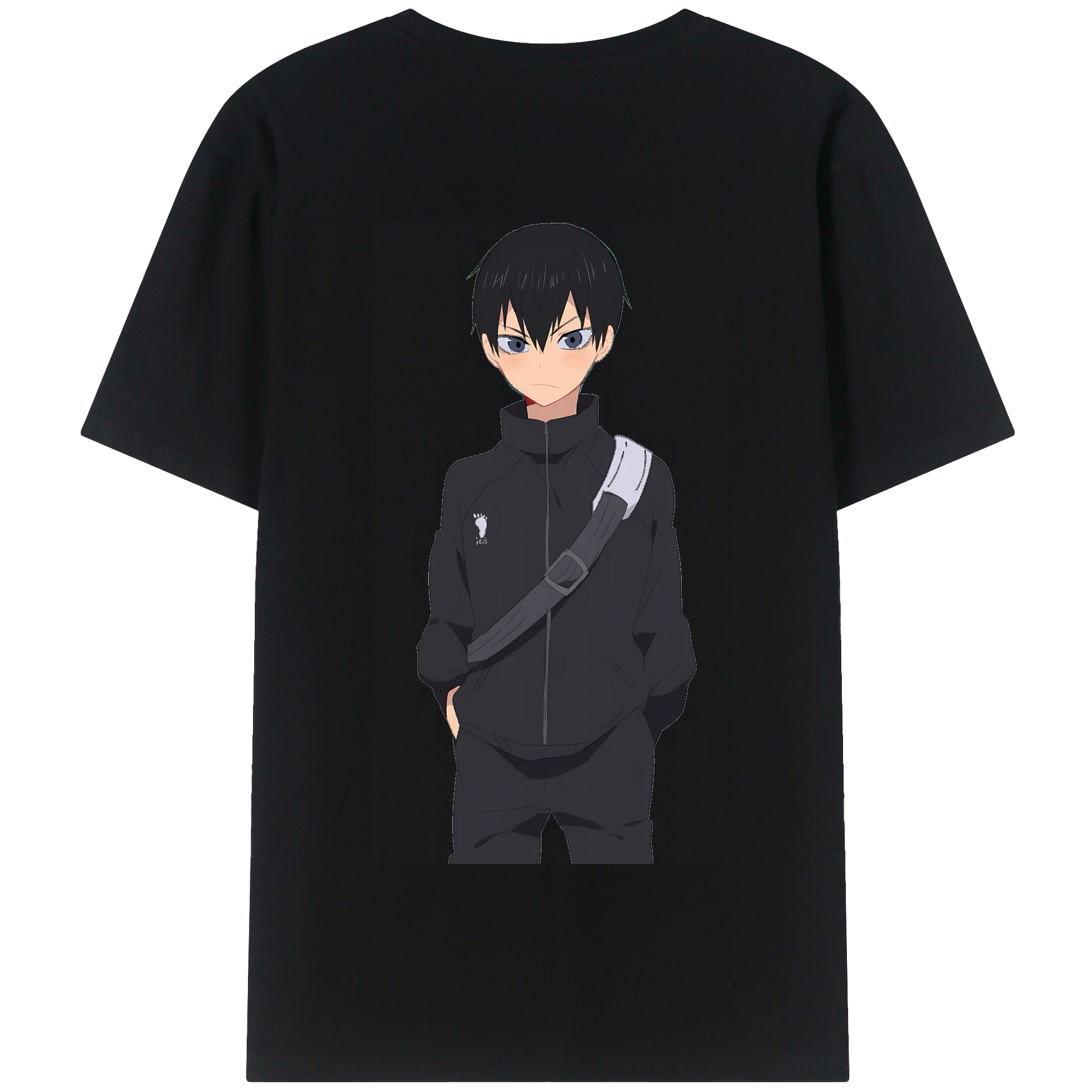 （画像用） ハイキュー!! Haikyu!! 綿100％半袖Tシャツ（背面プリント）