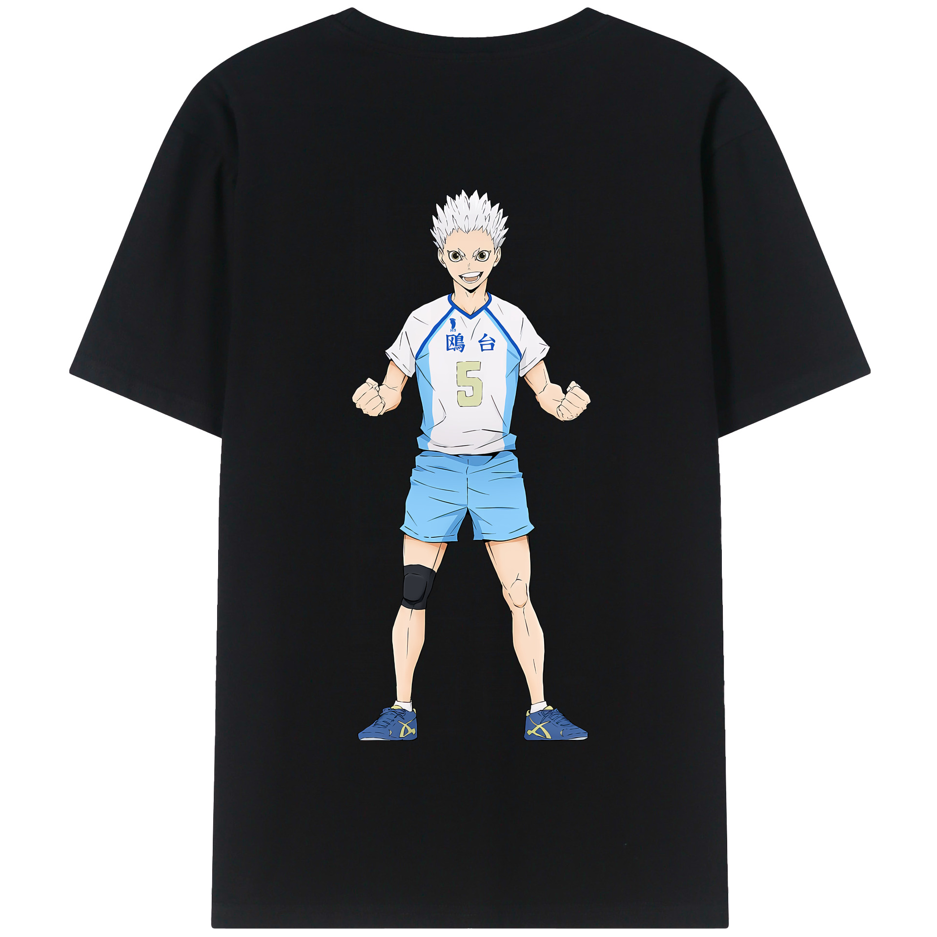 （画像用） ハイキュー!! Haikyu!! 綿100％半袖Tシャツ（背面プリント）