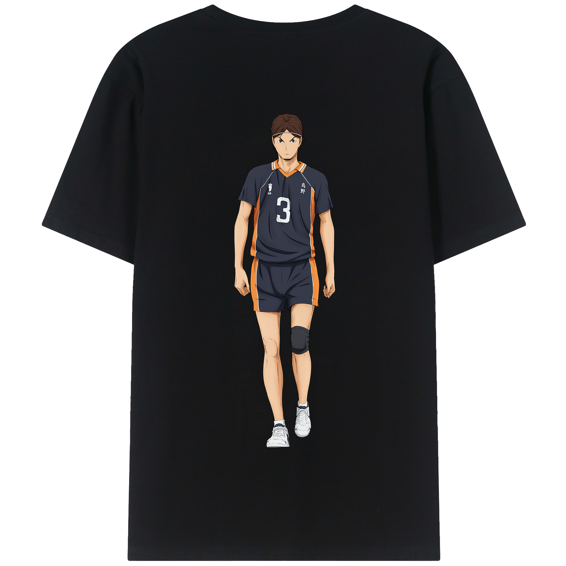 （画像用） ハイキュー!! Haikyu!! 綿100％半袖Tシャツ（背面プリント）