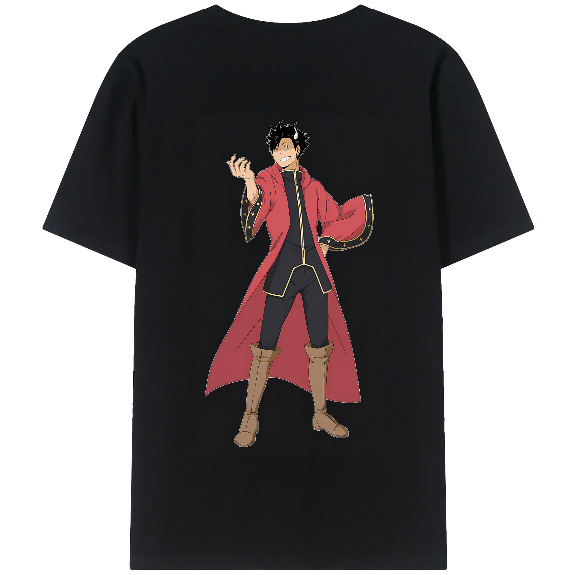 （画像用） ハイキュー!! Haikyu!! 綿100％半袖Tシャツ（背面プリント）