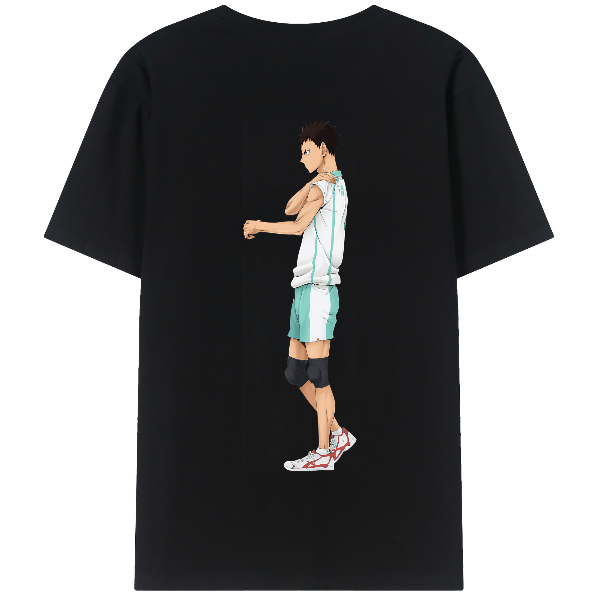 （画像用） ハイキュー!! Haikyu!! 綿100％半袖Tシャツ（背面プリント）