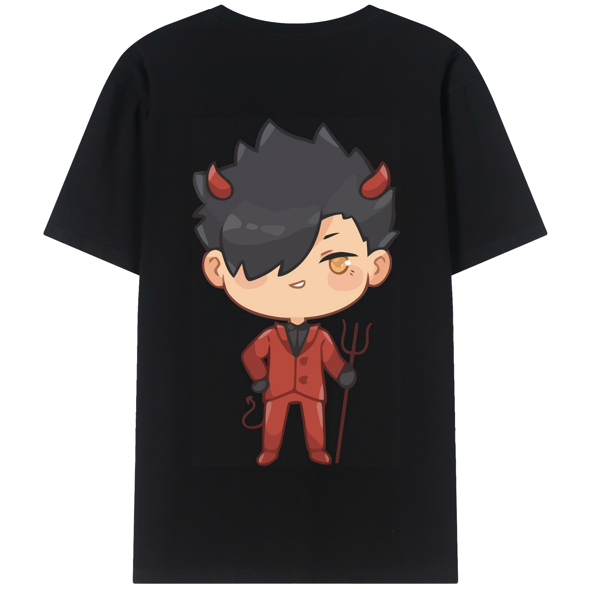 （画像用） ハイキュー!! Haikyu!! 綿100％半袖Tシャツ（背面プリント）
