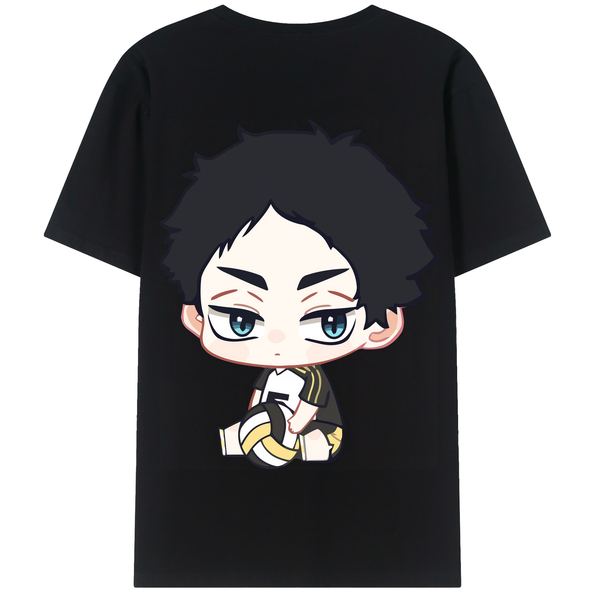 （画像用） ハイキュー!! Haikyu!! 綿100％半袖Tシャツ（背面プリント）
