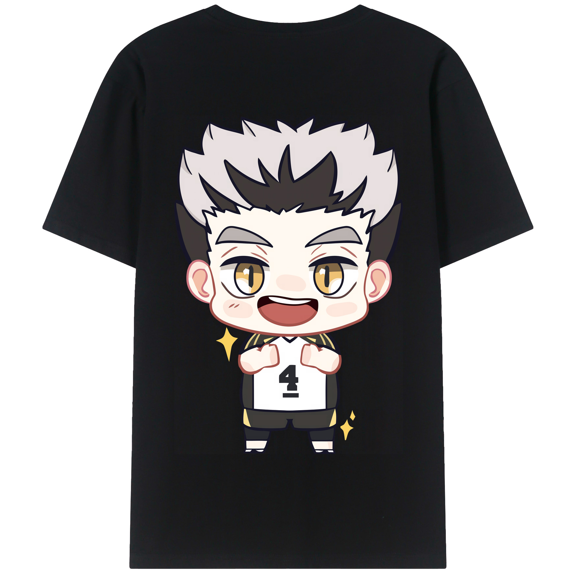（画像用） ハイキュー!! Haikyu!! 綿100％半袖Tシャツ（背面プリント）