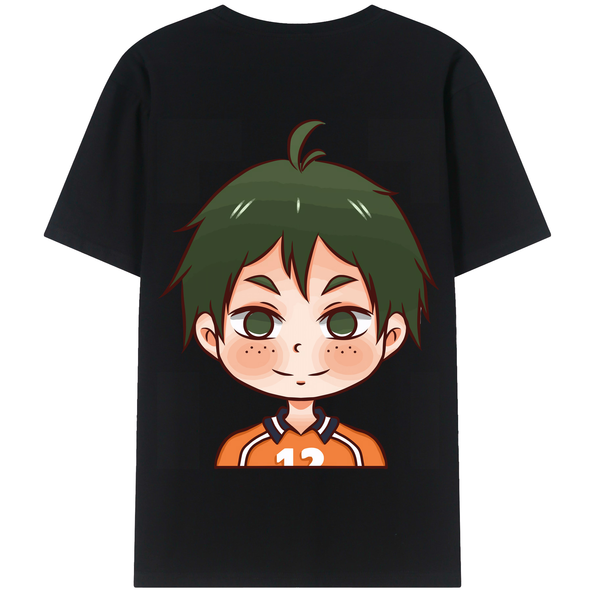 （画像用） ハイキュー!! Haikyu!! 綿100％半袖Tシャツ（背面プリント）