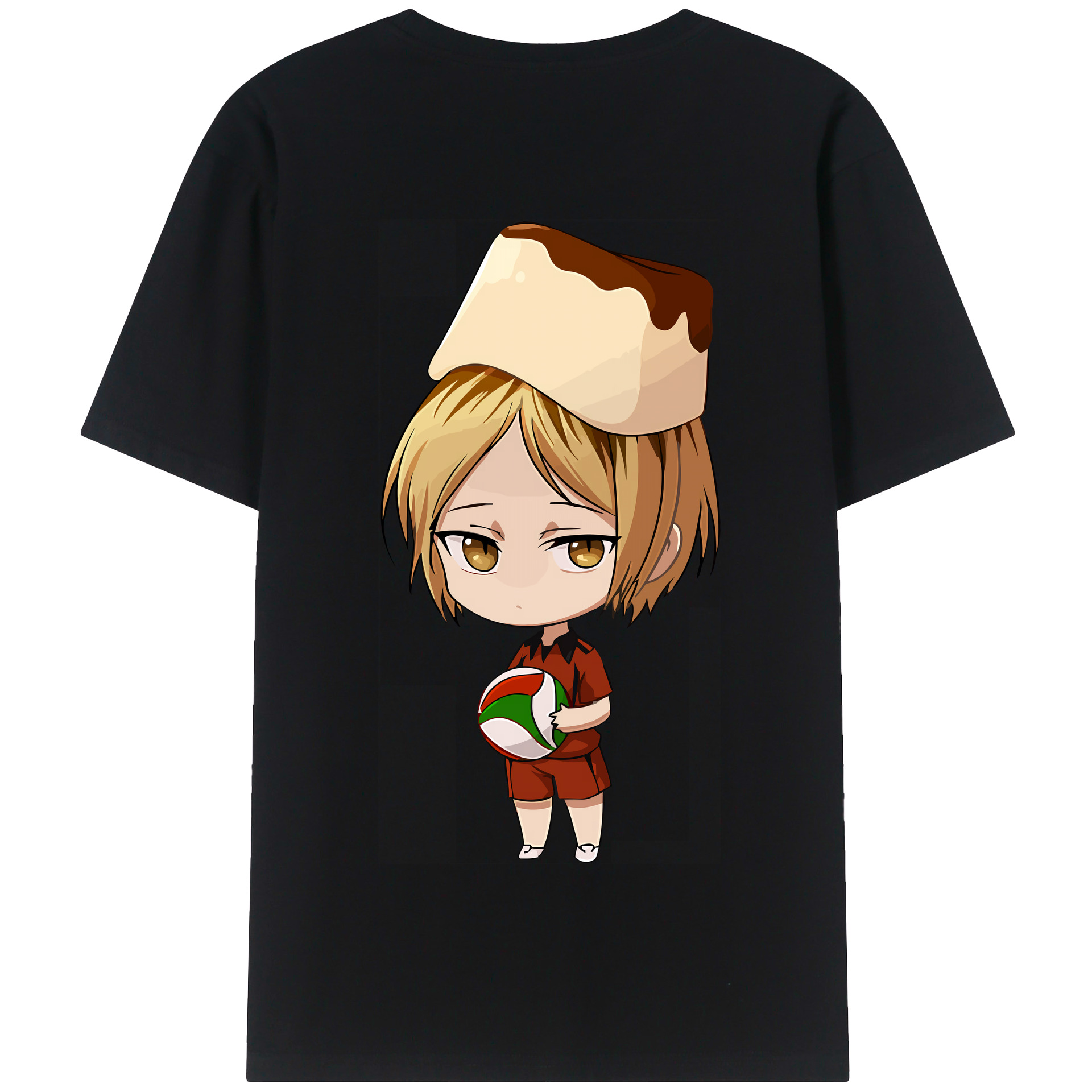 （画像用） ハイキュー!! Haikyu!! 綿100％半袖Tシャツ（背面プリント）