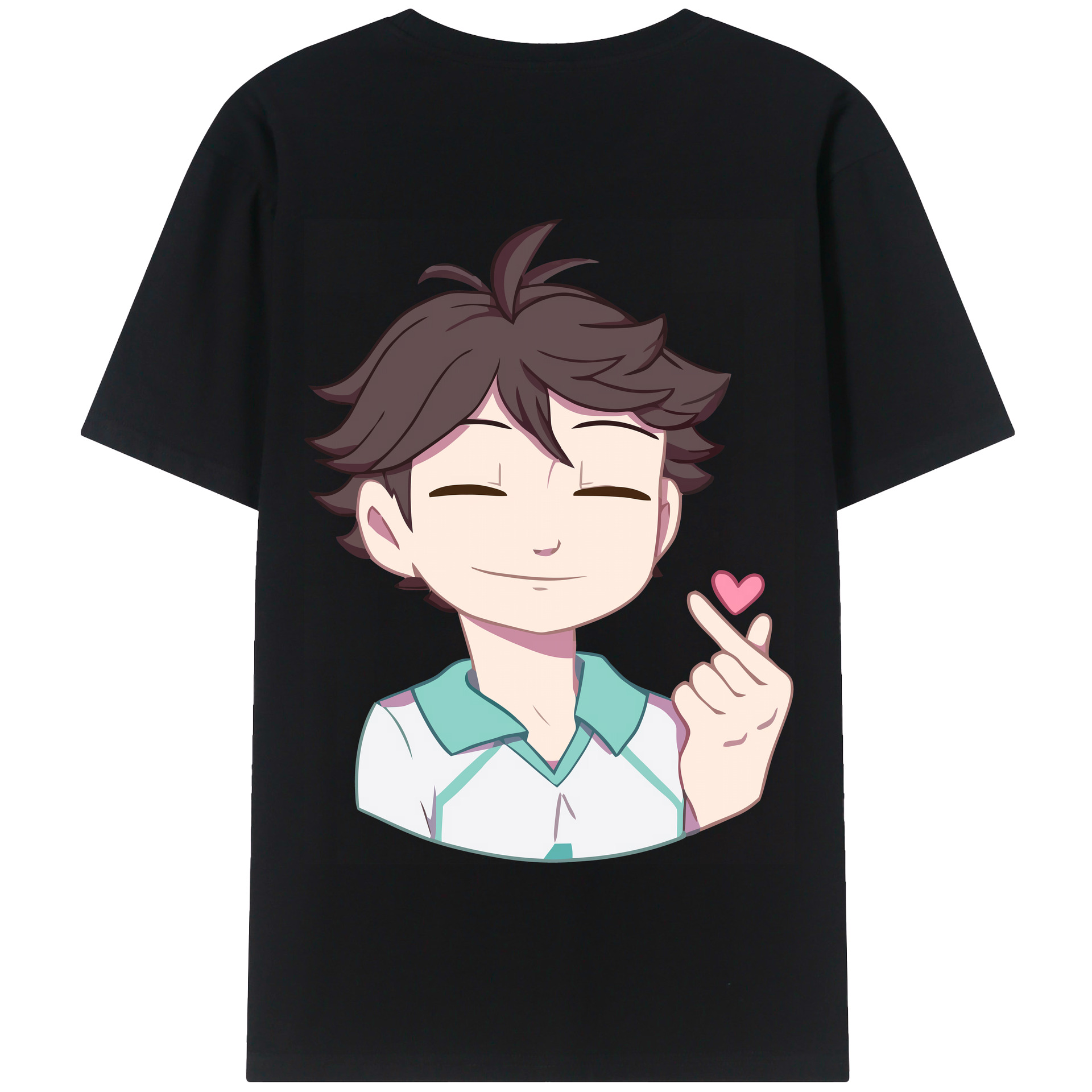 （画像用） ハイキュー!! Haikyu!! 綿100％半袖Tシャツ（背面プリント）