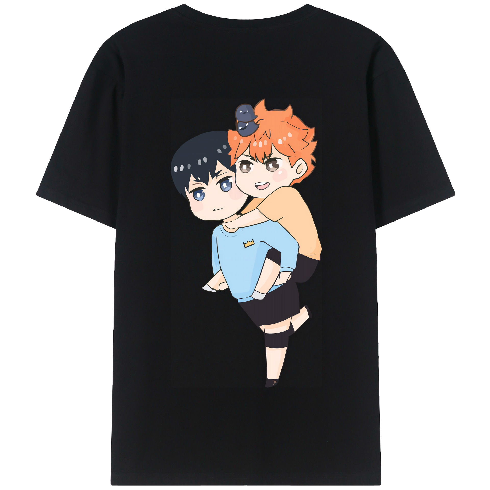 （画像用） ハイキュー!! Haikyu!! 綿100％半袖Tシャツ（背面プリント）