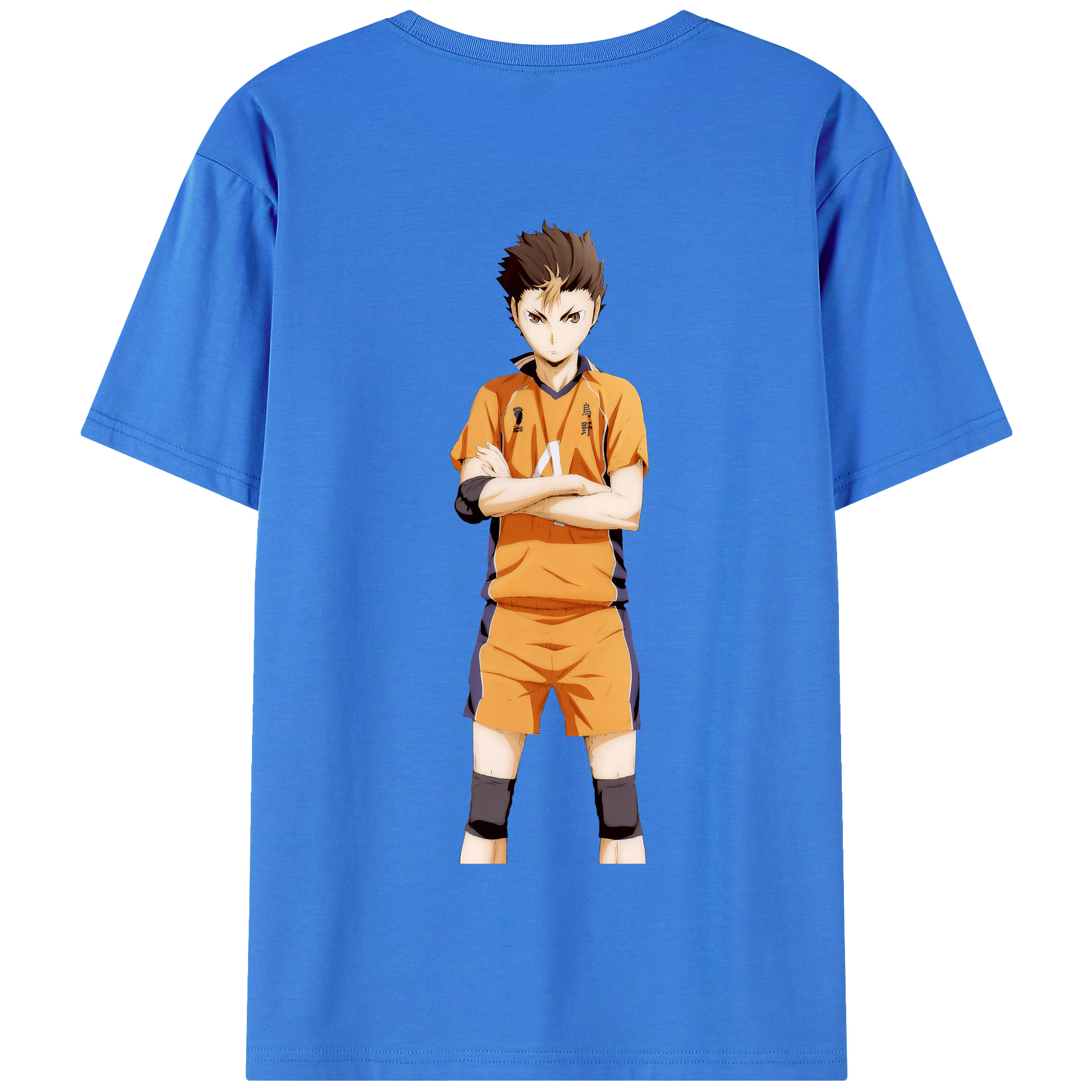 （画像用） ハイキュー!! Haikyu!! 綿100％半袖Tシャツ（背面プリント）