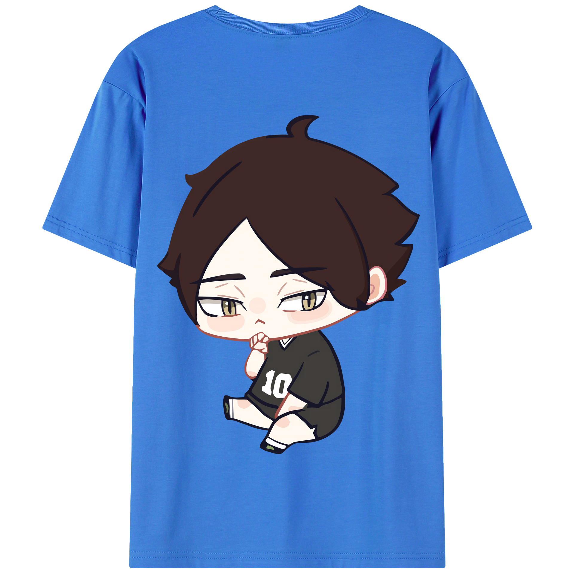 （画像用） ハイキュー!! Haikyu!! 綿100％半袖Tシャツ（背面プリント）