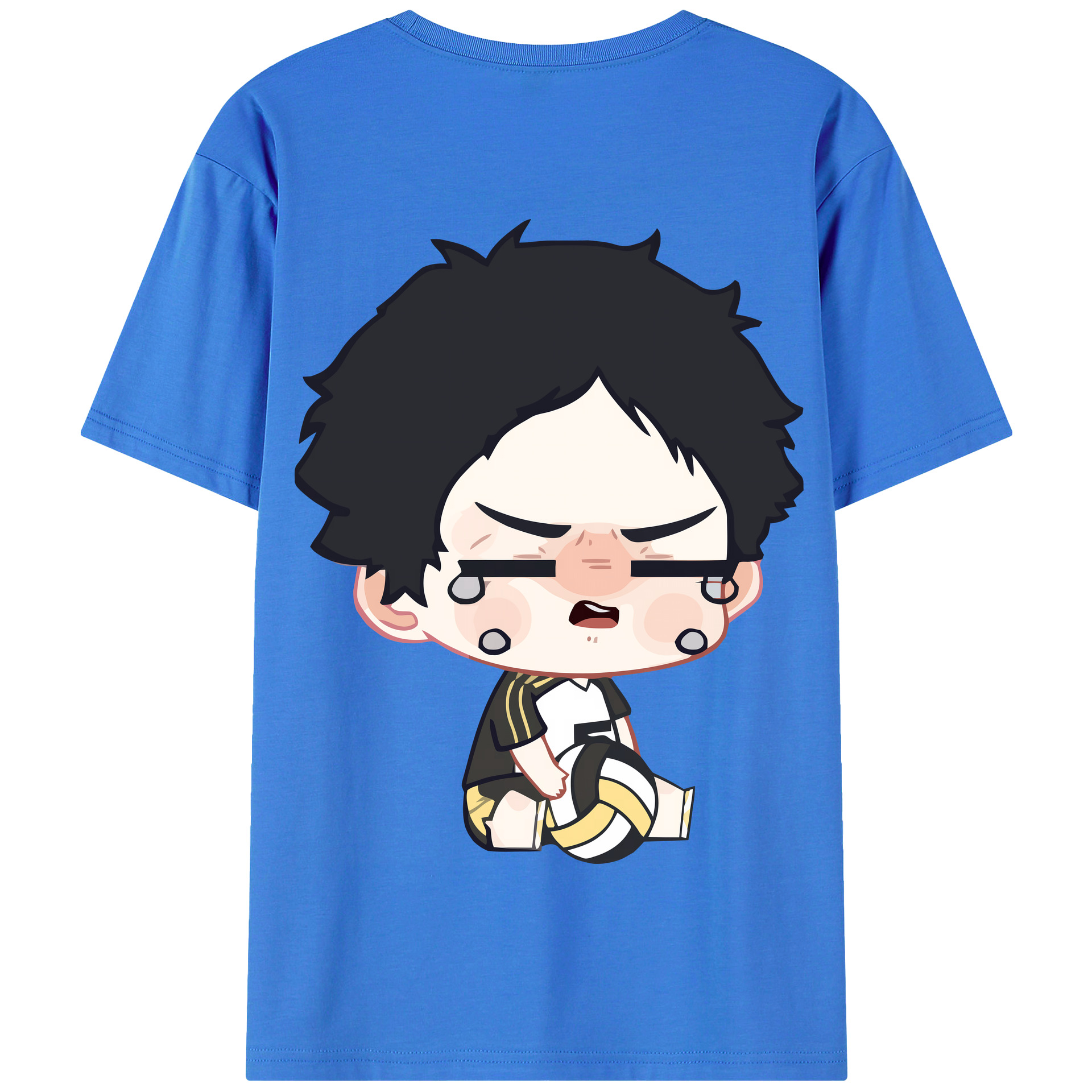 （画像用） ハイキュー!! Haikyu!! 綿100％半袖Tシャツ（背面プリント）