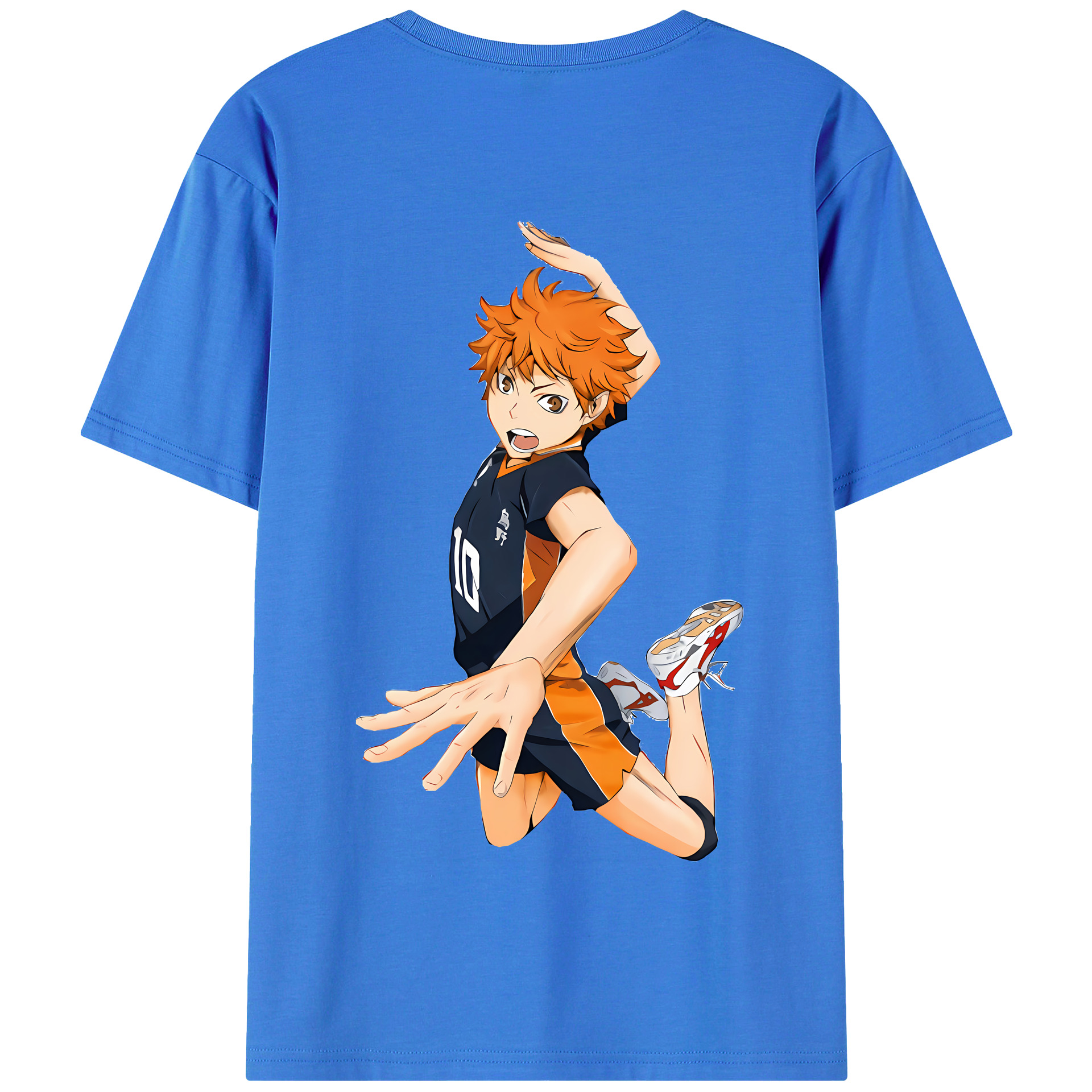 （画像用） ハイキュー!! Haikyu!! 綿100％半袖Tシャツ（背面プリント）