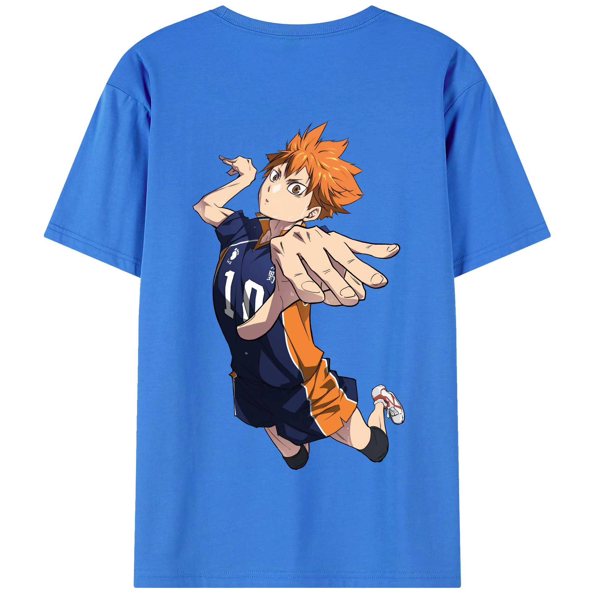 （画像用） ハイキュー!! Haikyu!! 綿100％半袖Tシャツ（背面プリント）
