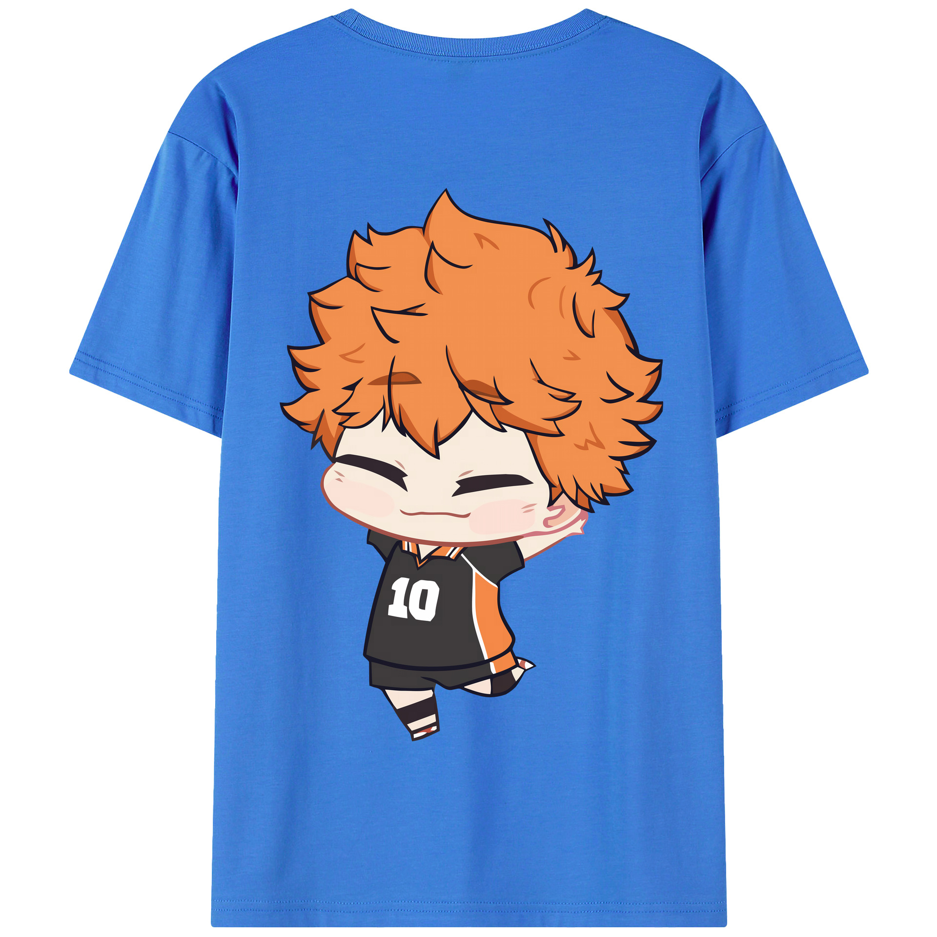 （画像用） ハイキュー!! Haikyu!! 綿100％半袖Tシャツ（背面プリント）