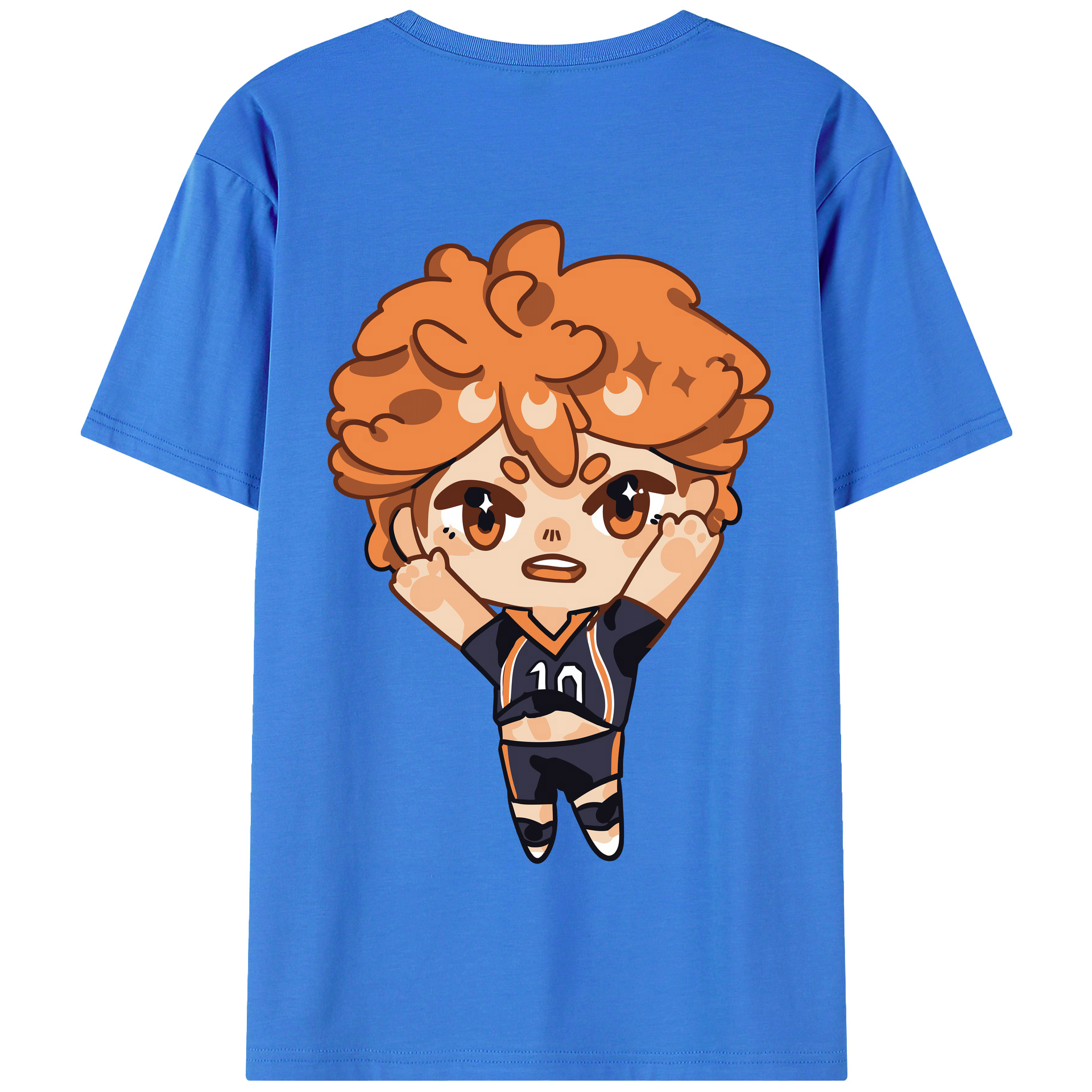 （画像用） ハイキュー!! Haikyu!! 綿100％半袖Tシャツ（背面プリント）