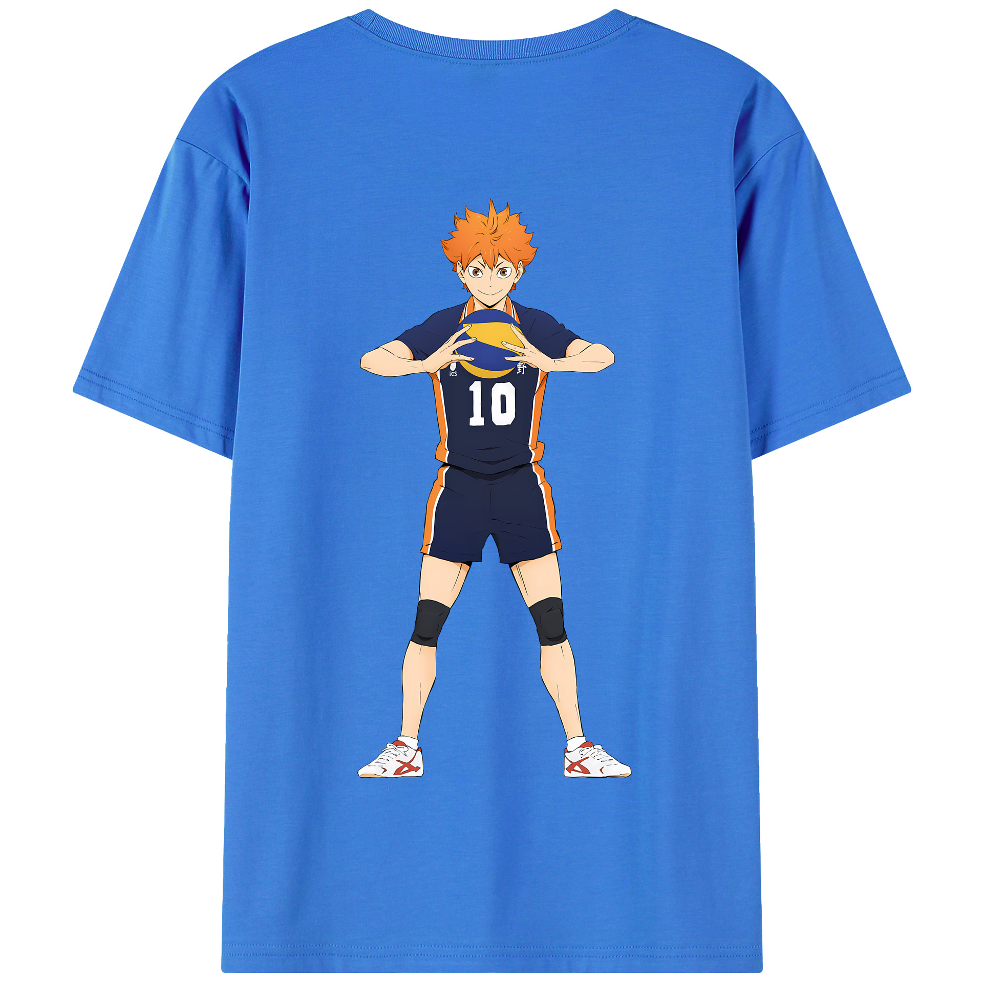 （画像用） ハイキュー!! Haikyu!! 綿100％半袖Tシャツ（背面プリント）