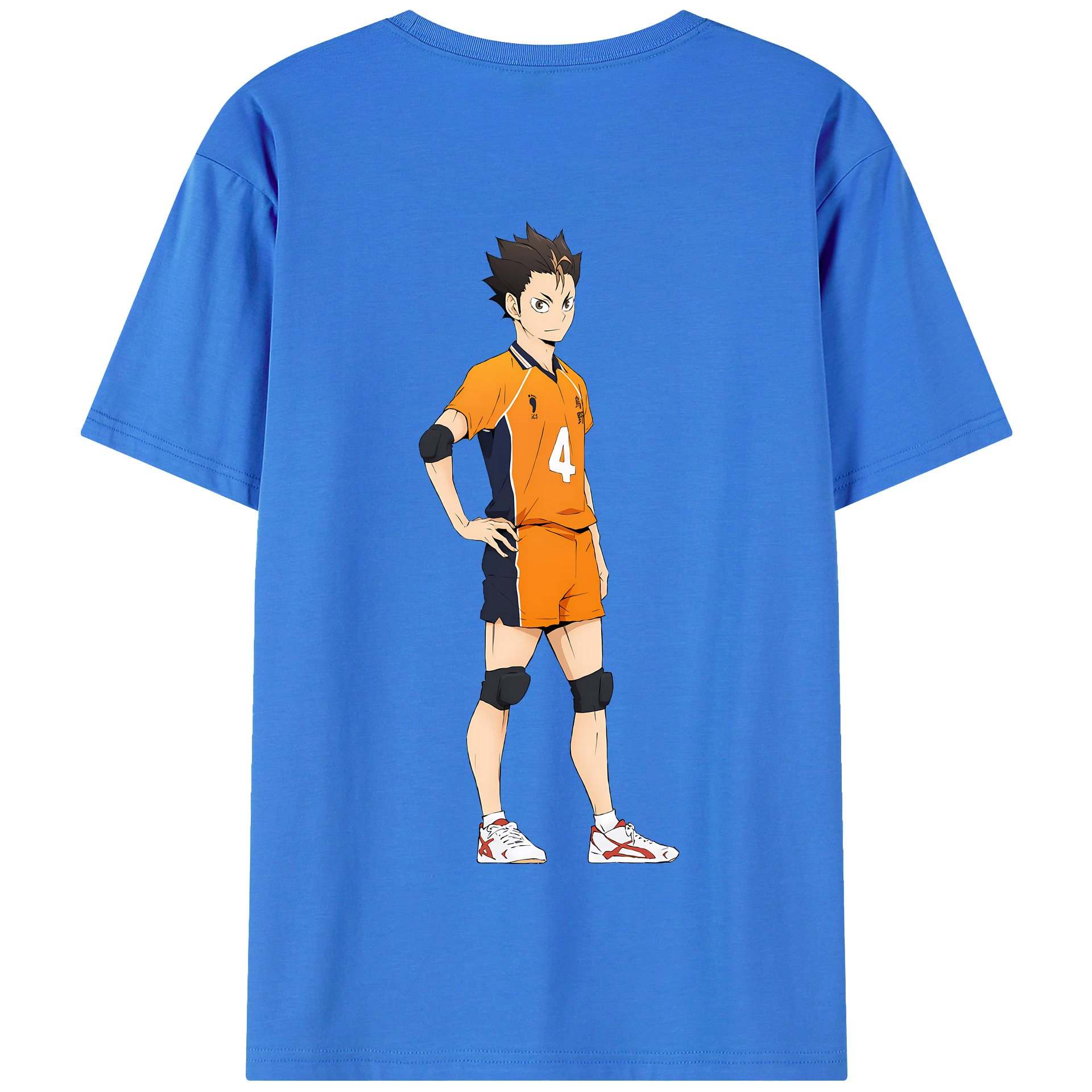 （画像用） ハイキュー!! Haikyu!! 綿100％半袖Tシャツ（背面プリント）