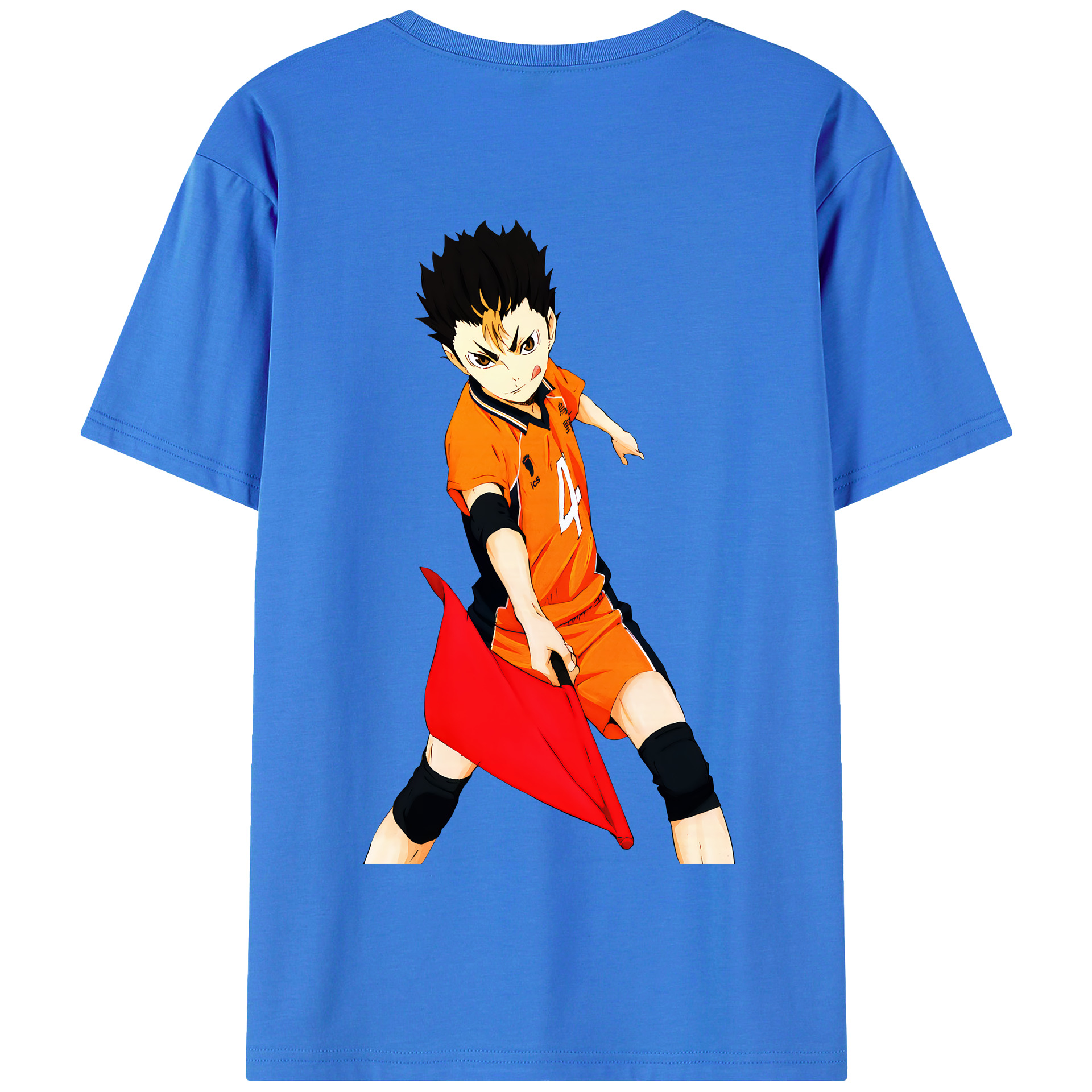 （画像用） ハイキュー!! Haikyu!! 綿100％半袖Tシャツ（背面プリント）