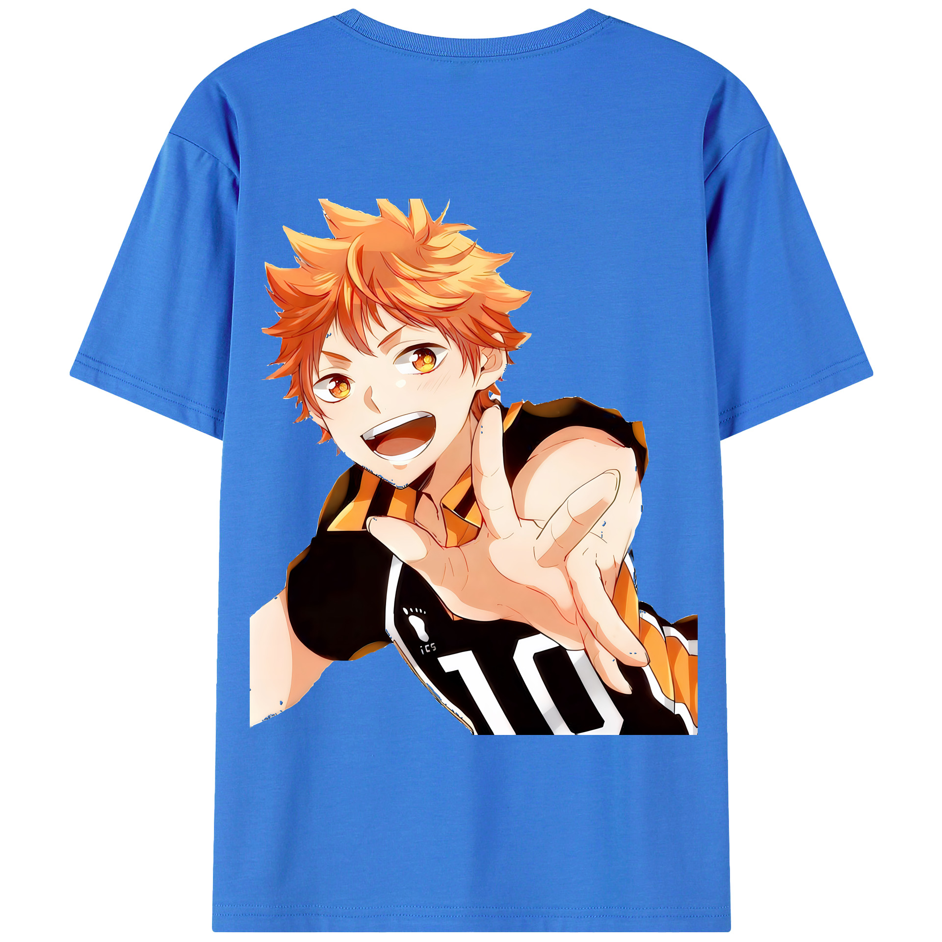 （画像用） ハイキュー!! Haikyu!! 綿100％半袖Tシャツ（背面プリント）