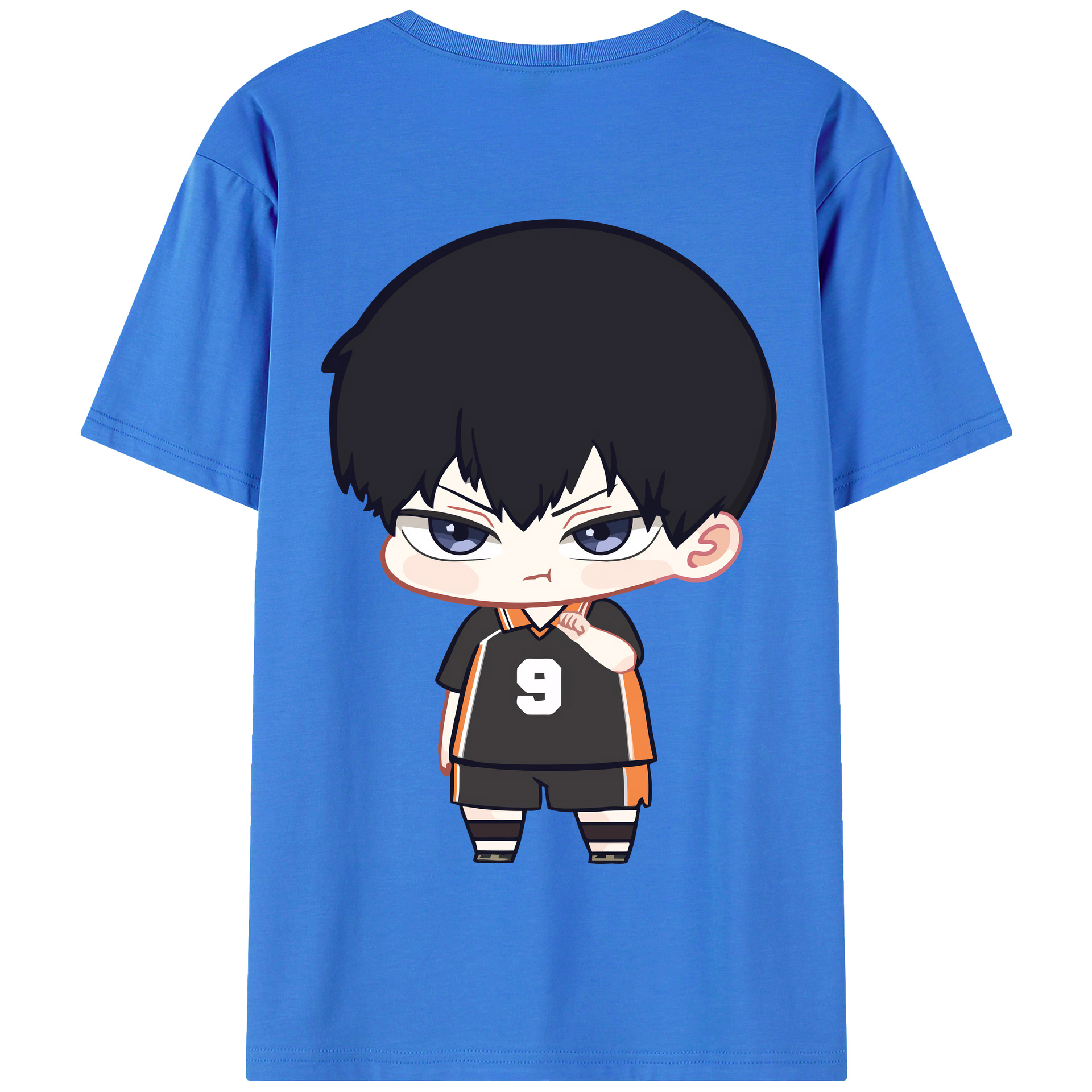 （画像用） ハイキュー!! Haikyu!! 綿100％半袖Tシャツ（背面プリント）