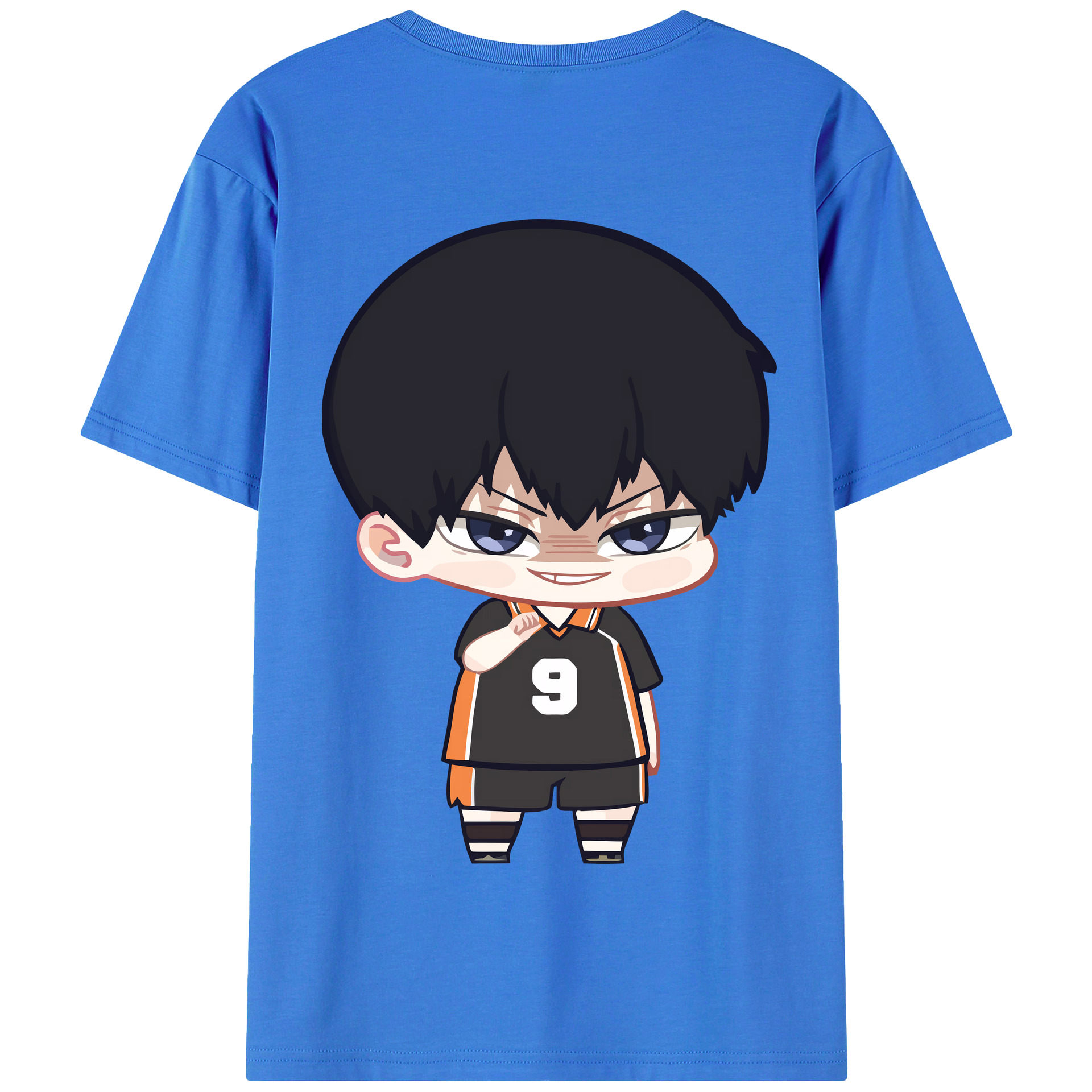 （画像用） ハイキュー!! Haikyu!! 綿100％半袖Tシャツ（背面プリント）