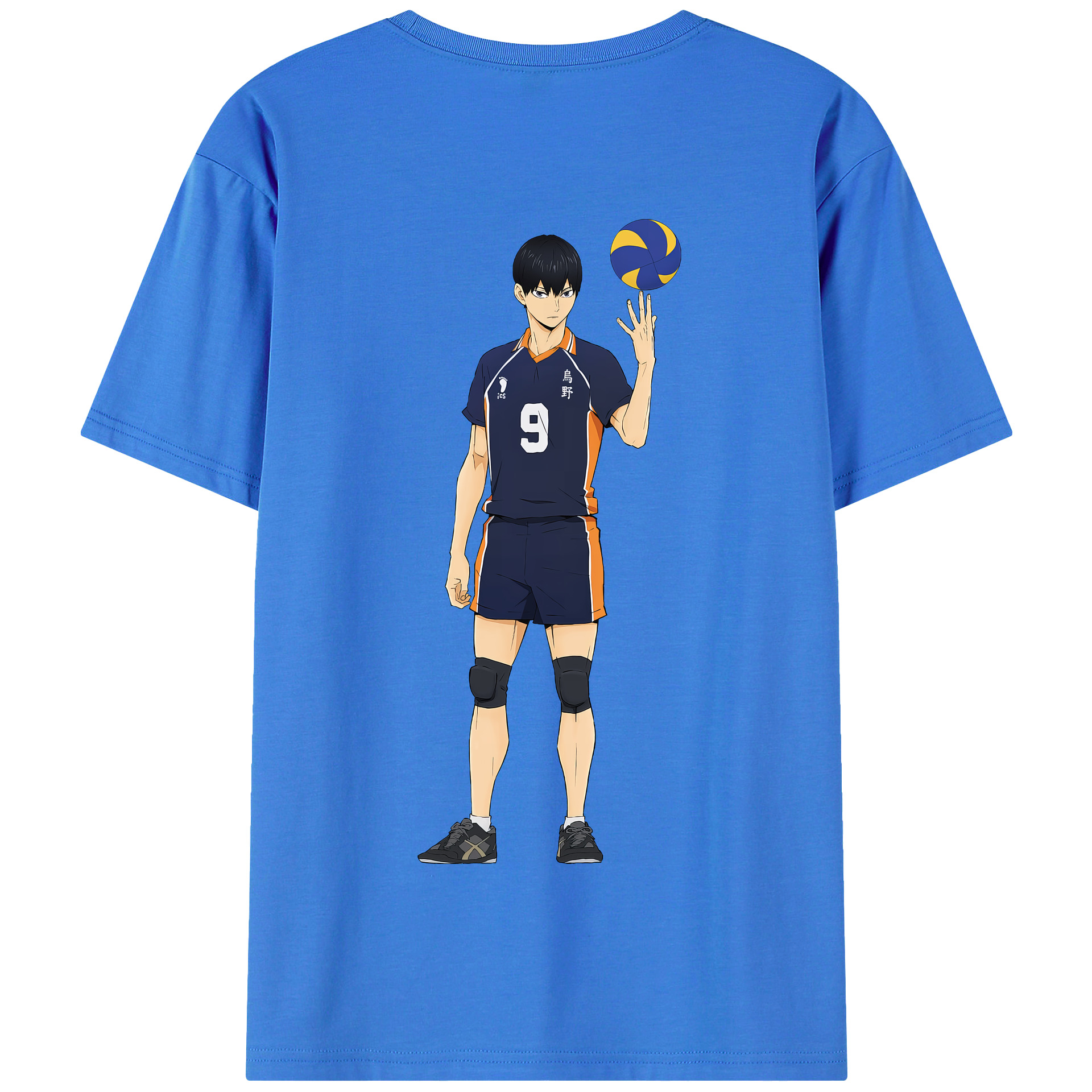 （画像用） ハイキュー!! Haikyu!! 綿100％半袖Tシャツ（背面プリント）