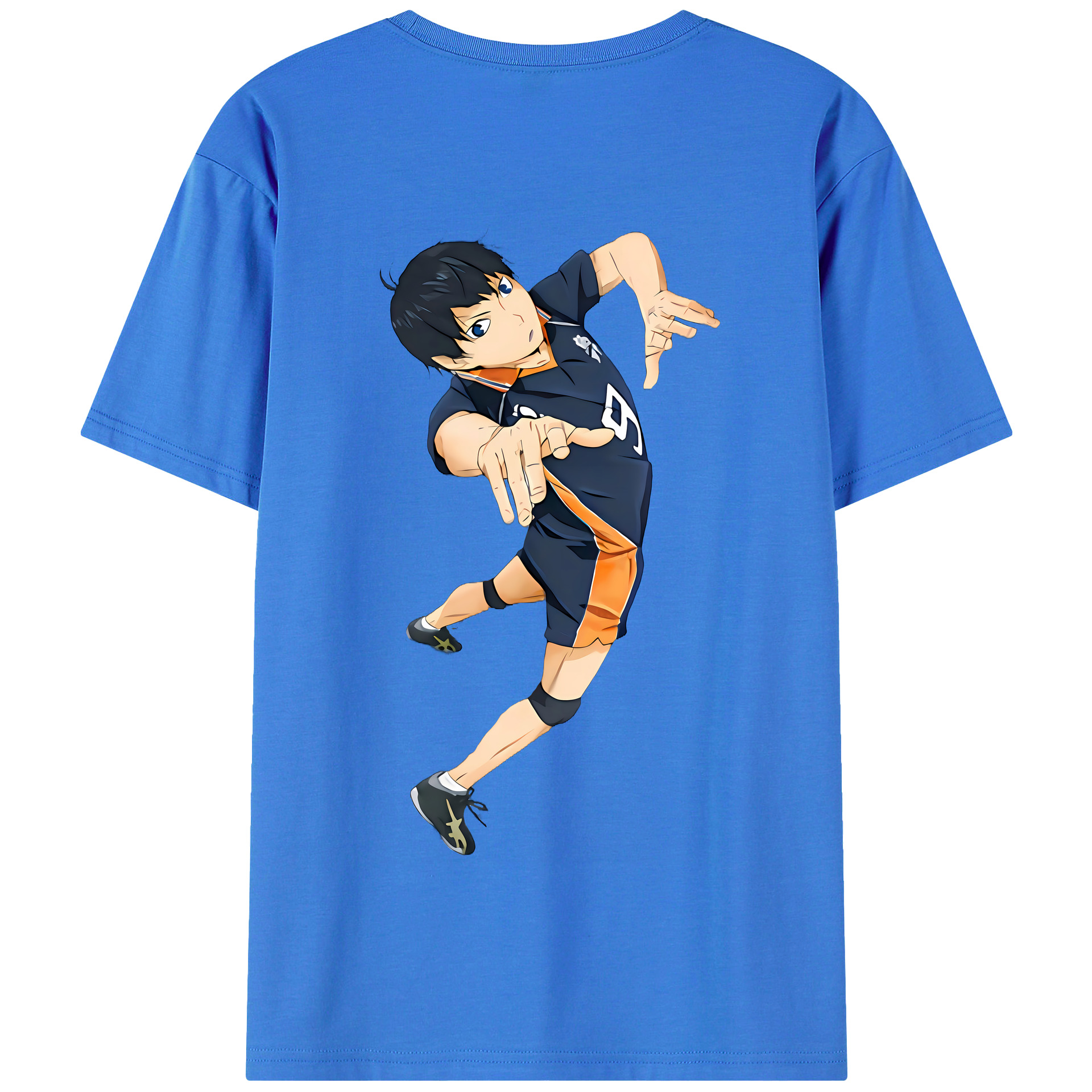 （画像用） ハイキュー!! Haikyu!! 綿100％半袖Tシャツ（背面プリント）