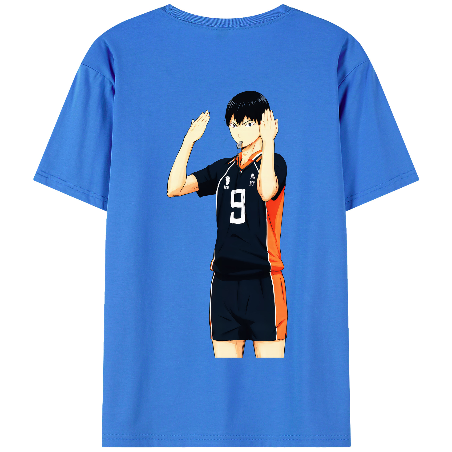 （画像用） ハイキュー!! Haikyu!! 綿100％半袖Tシャツ（背面プリント）