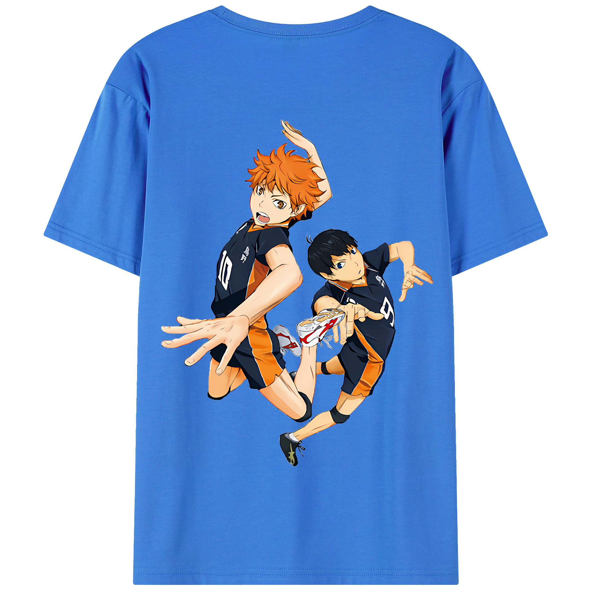 （画像用） ハイキュー!! Haikyu!! 綿100％半袖Tシャツ（背面プリント）