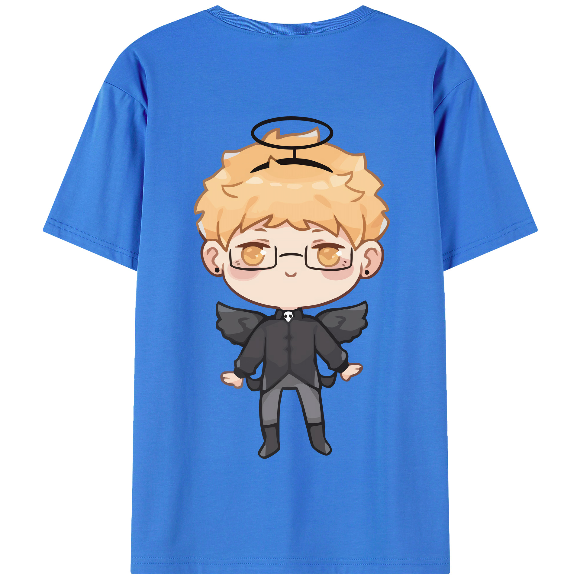 （画像用） ハイキュー!! Haikyu!! 綿100％半袖Tシャツ（背面プリント）