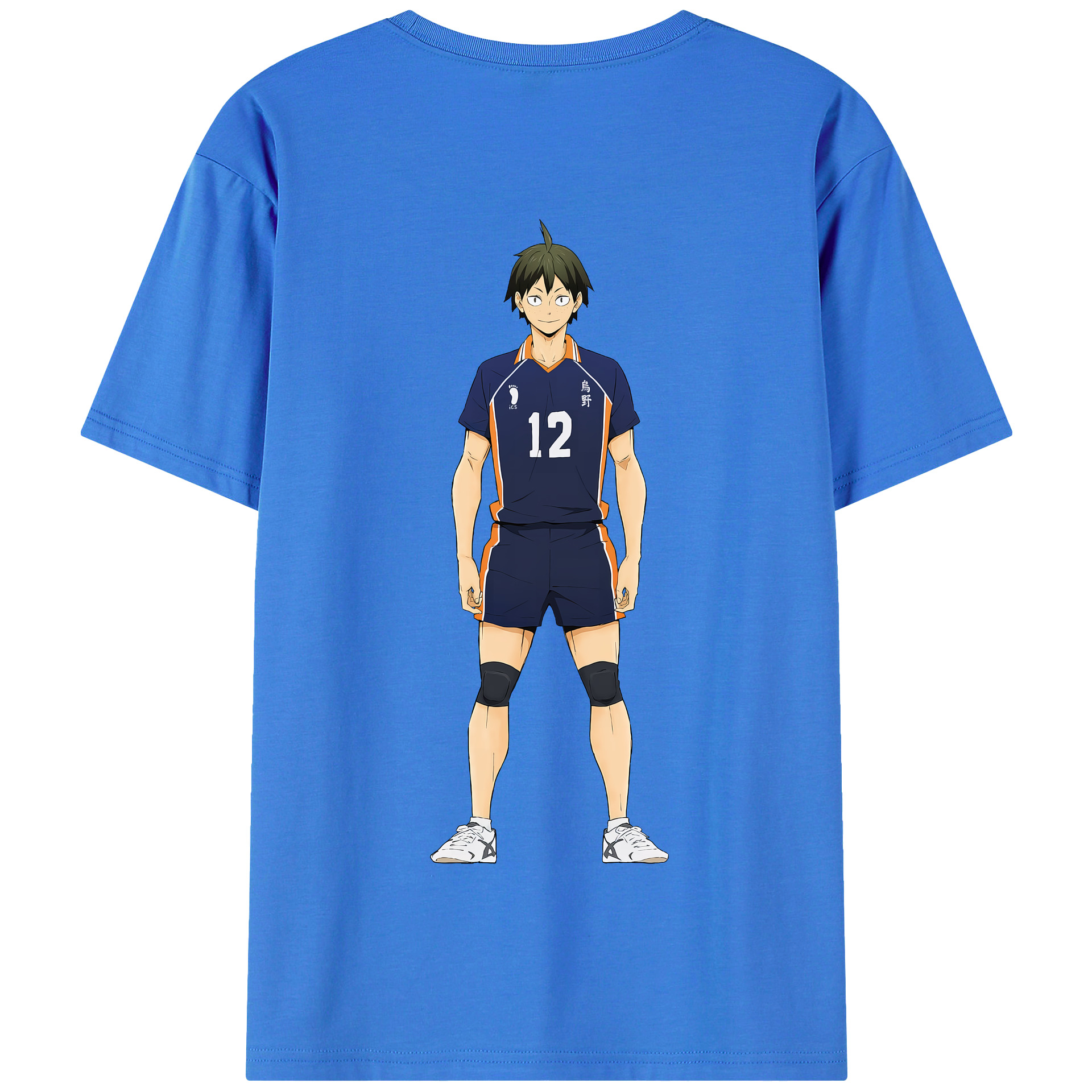 （画像用） ハイキュー!! Haikyu!! 綿100％半袖Tシャツ（背面プリント）