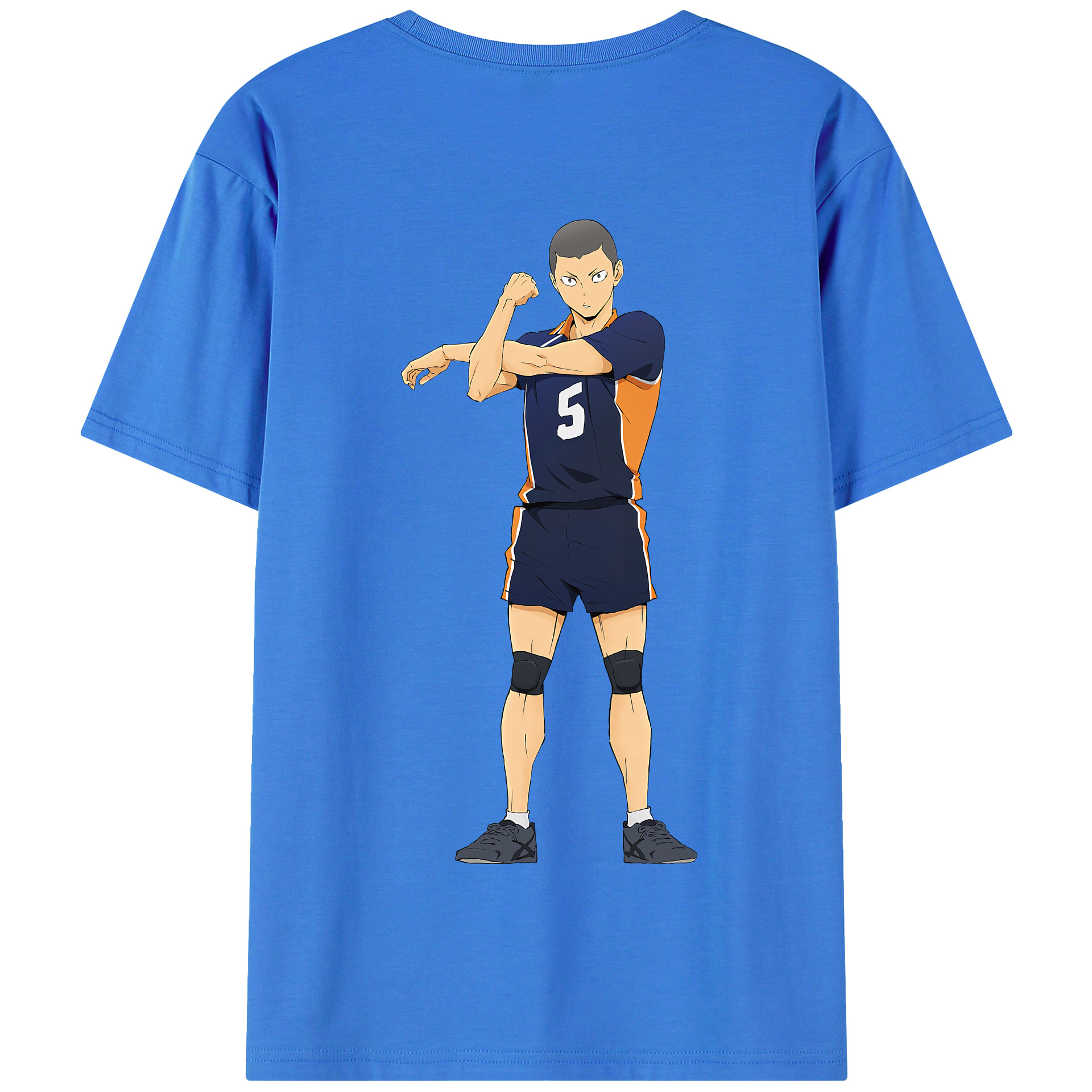 （画像用） ハイキュー!! Haikyu!! 綿100％半袖Tシャツ（背面プリント）