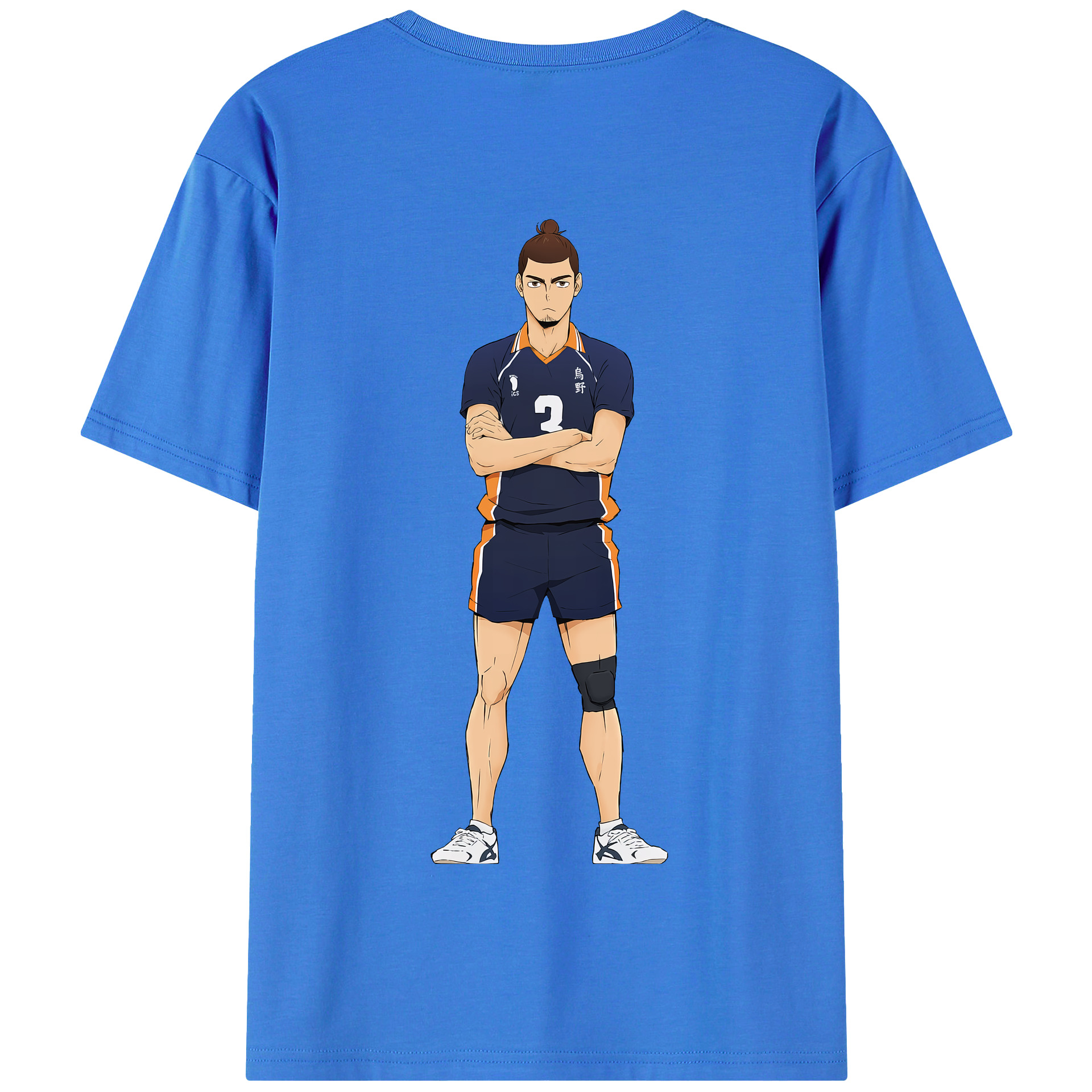 （画像用） ハイキュー!! Haikyu!! 綿100％半袖Tシャツ（背面プリント）