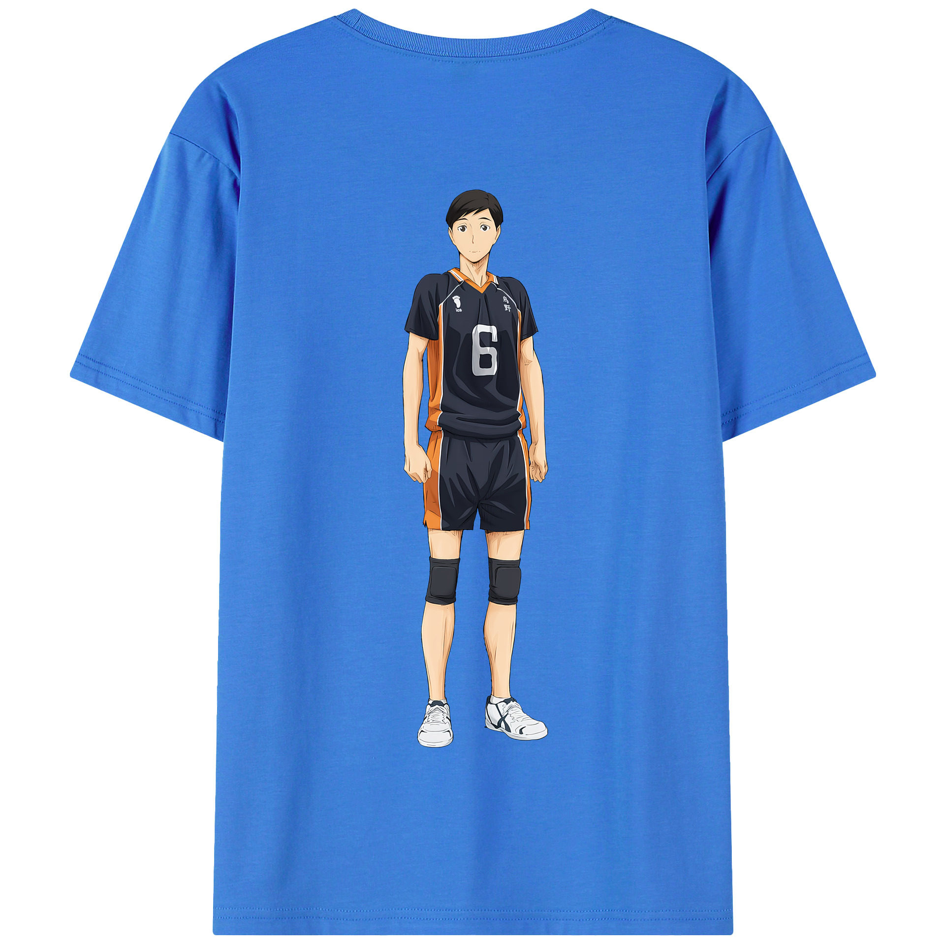 （画像用） ハイキュー!! Haikyu!! 綿100％半袖Tシャツ（背面プリント）