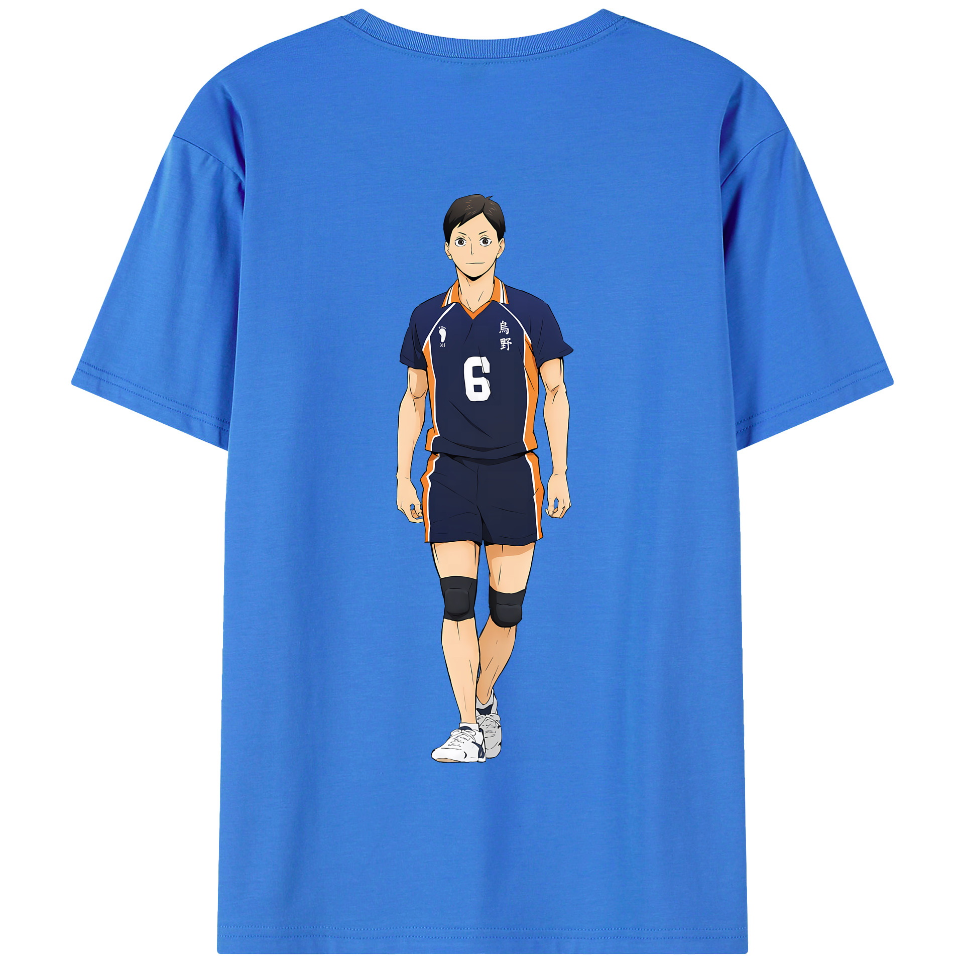 （画像用） ハイキュー!! Haikyu!! 綿100％半袖Tシャツ（背面プリント）