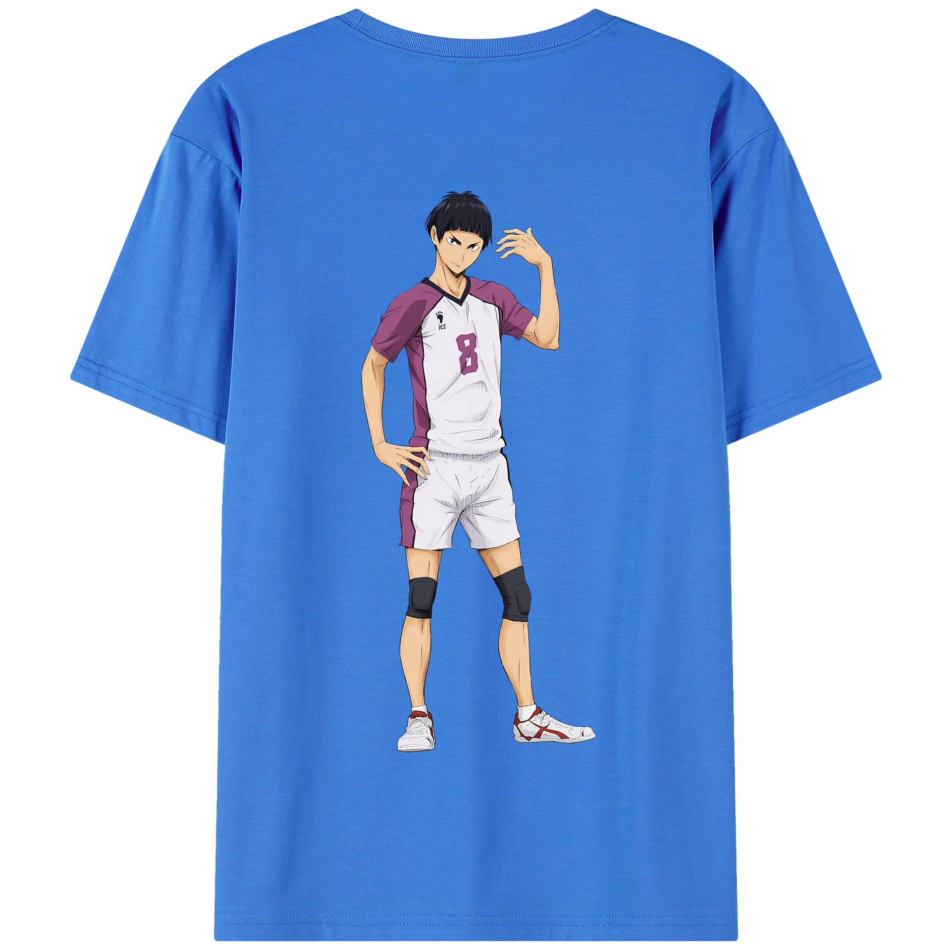 （画像用） ハイキュー!! Haikyu!! 綿100％半袖Tシャツ（背面プリント）