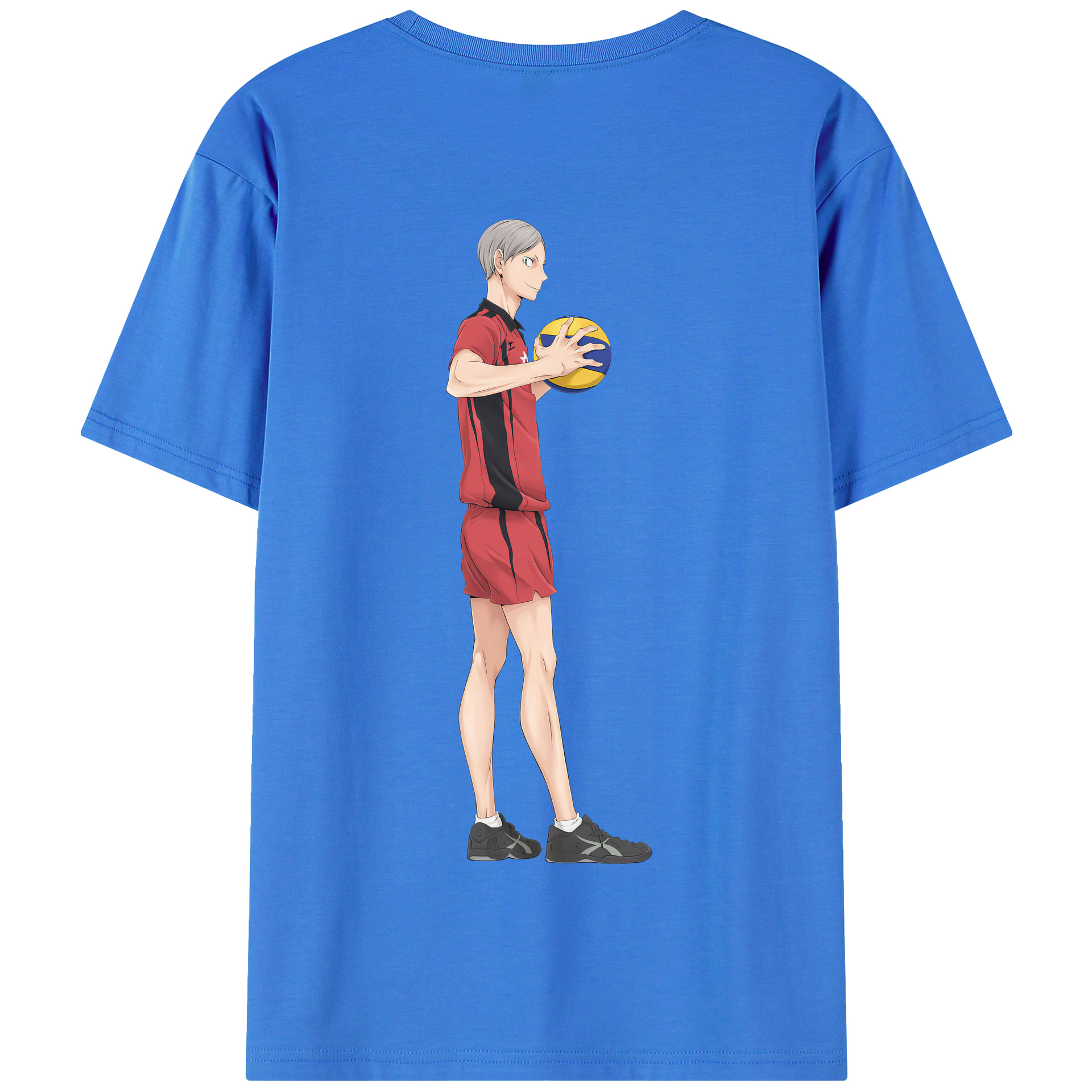 （画像用） ハイキュー!! Haikyu!! 綿100％半袖Tシャツ（背面プリント）