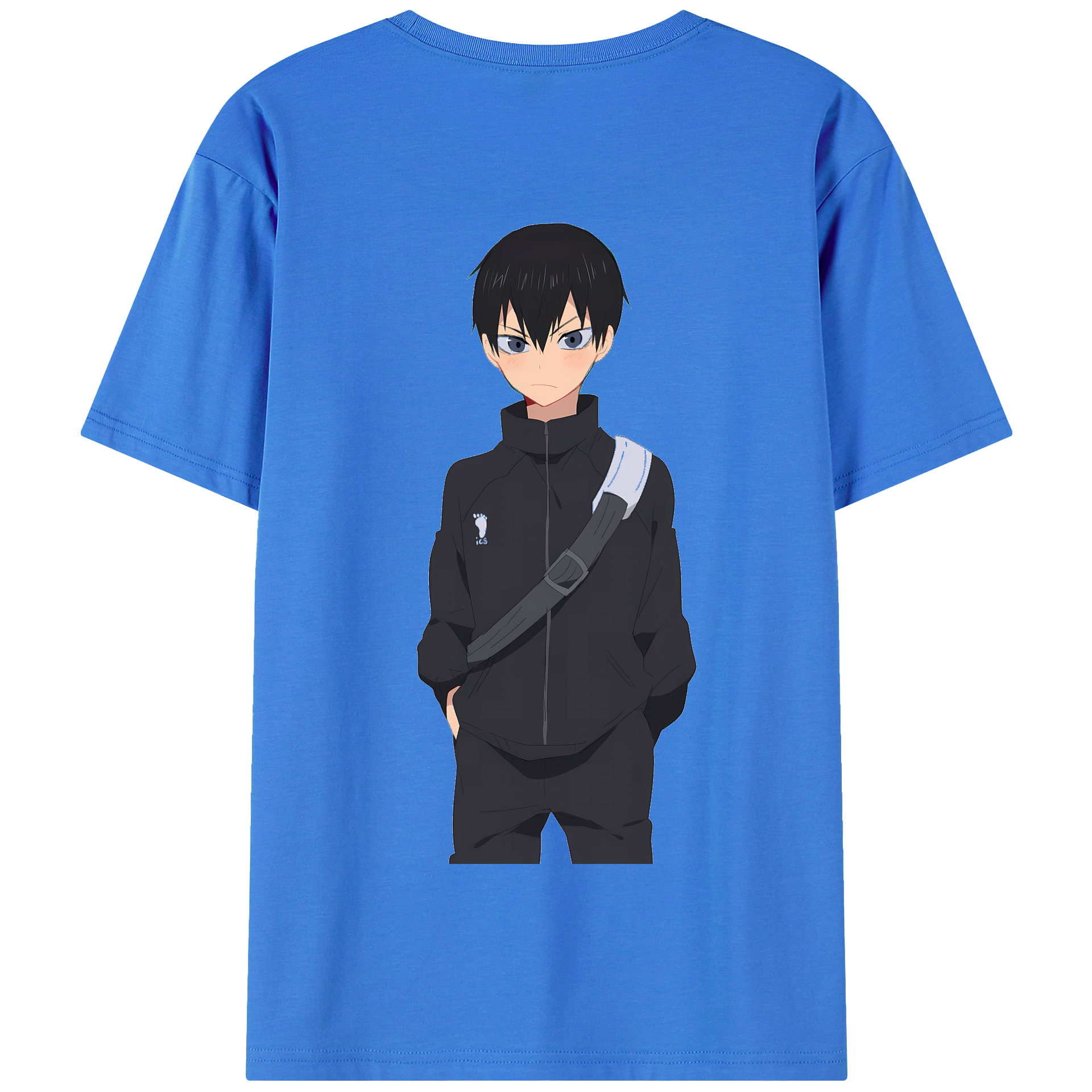 （画像用） ハイキュー!! Haikyu!! 綿100％半袖Tシャツ（背面プリント）
