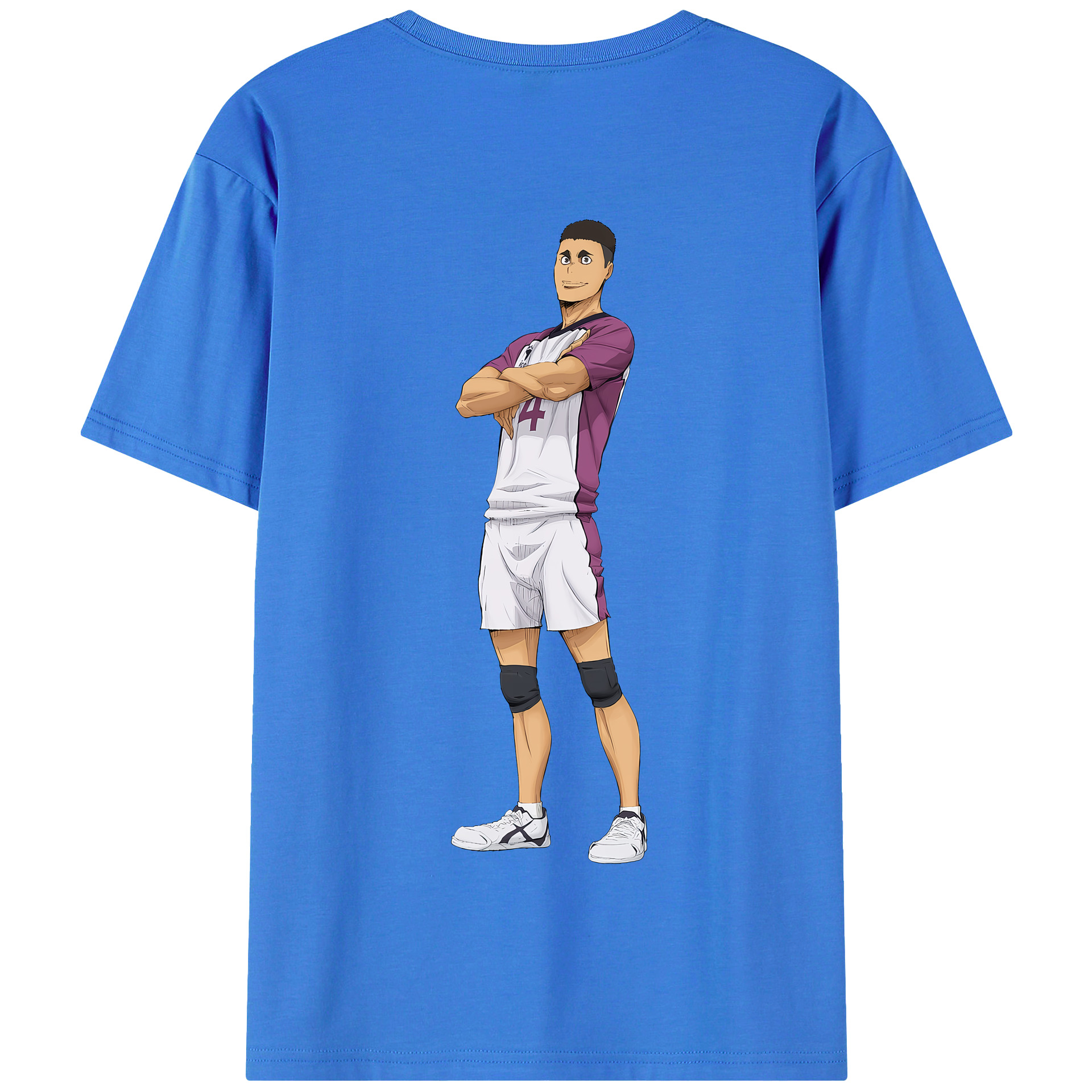 （画像用） ハイキュー!! Haikyu!! 綿100％半袖Tシャツ（背面プリント）