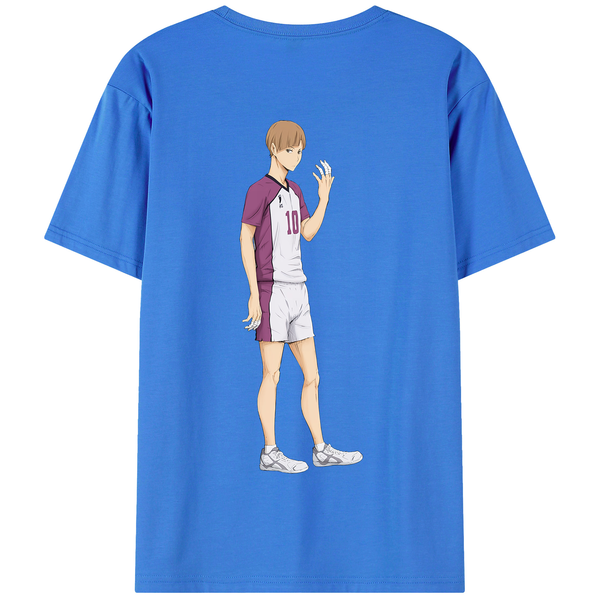 （画像用） ハイキュー!! Haikyu!! 綿100％半袖Tシャツ（背面プリント）