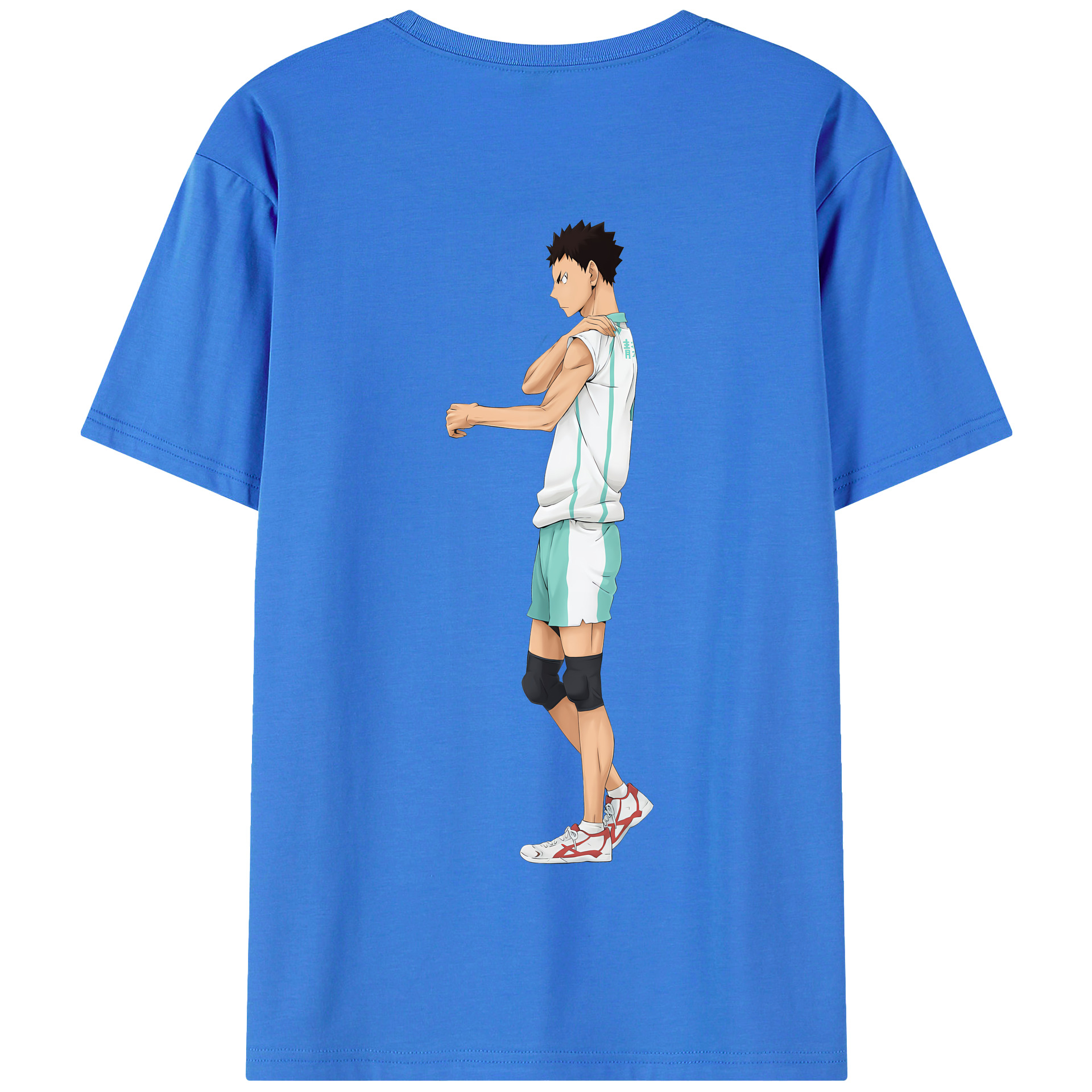 （画像用） ハイキュー!! Haikyu!! 綿100％半袖Tシャツ（背面プリント）