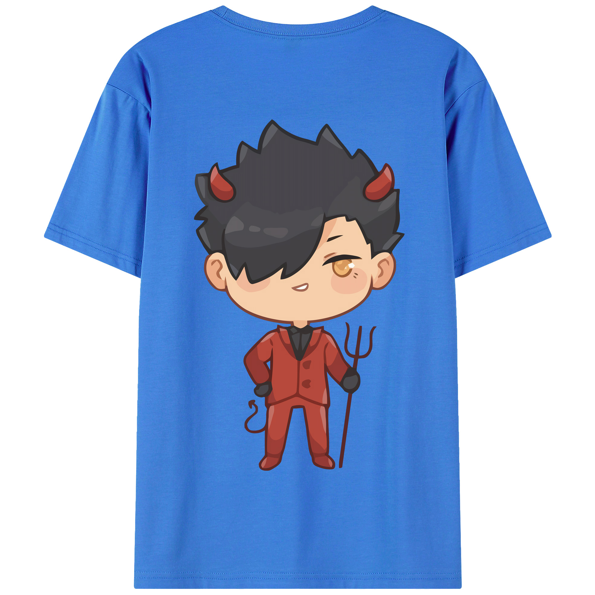 （画像用） ハイキュー!! Haikyu!! 綿100％半袖Tシャツ（背面プリント）